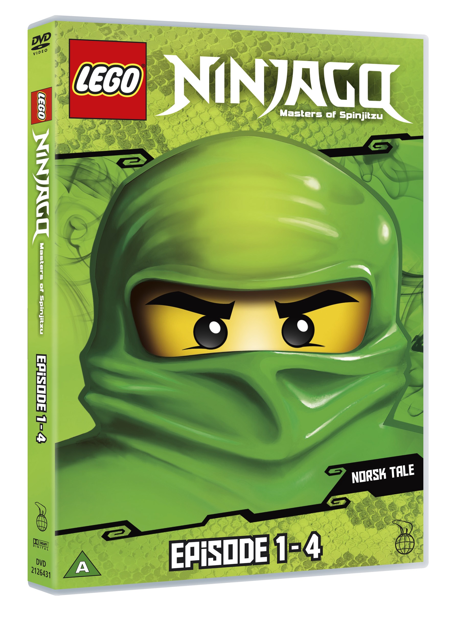 Lego Ninjago 1: Episode 1-4 (DVD)