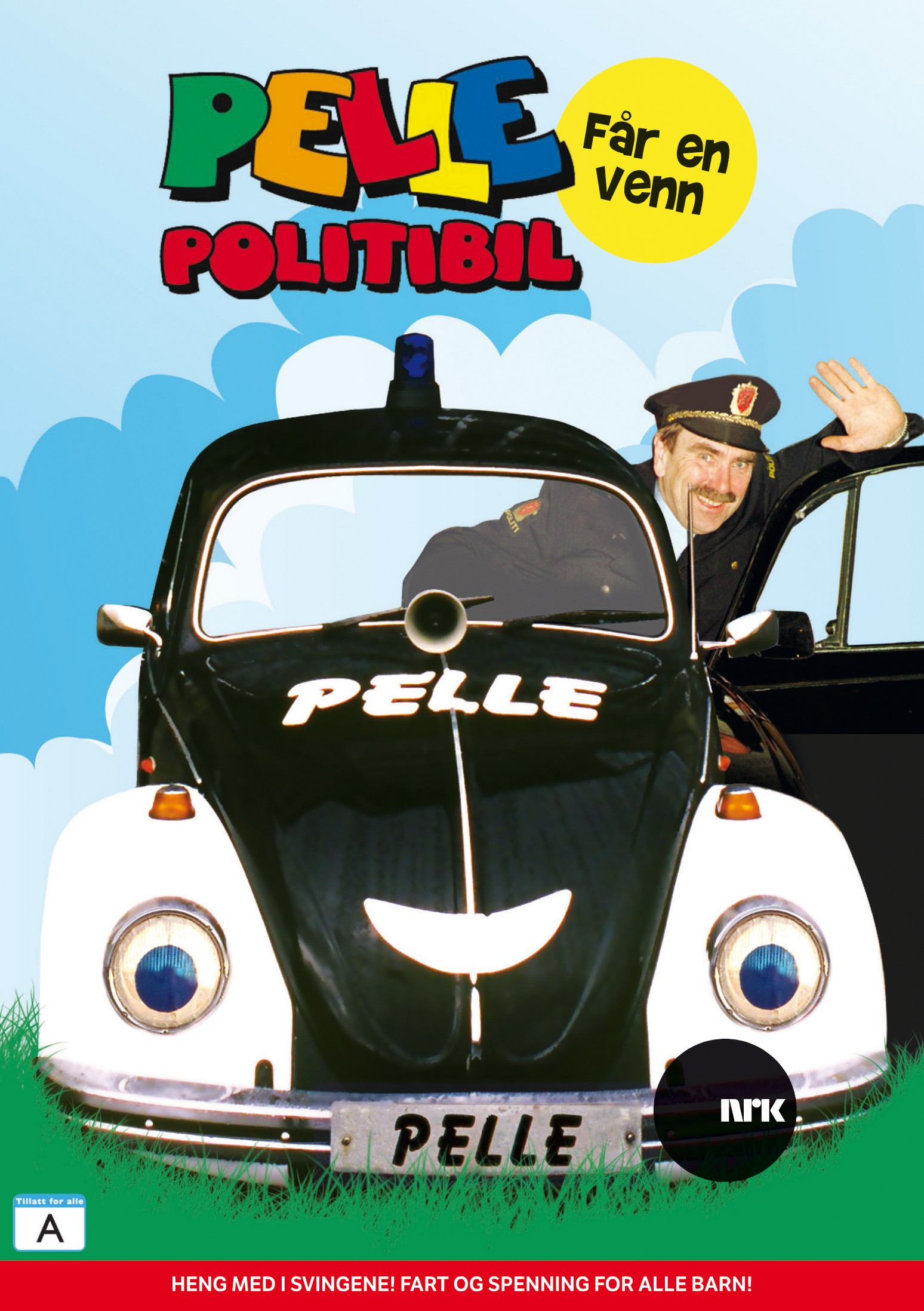 Pelle Politibil får en venn (DVD)