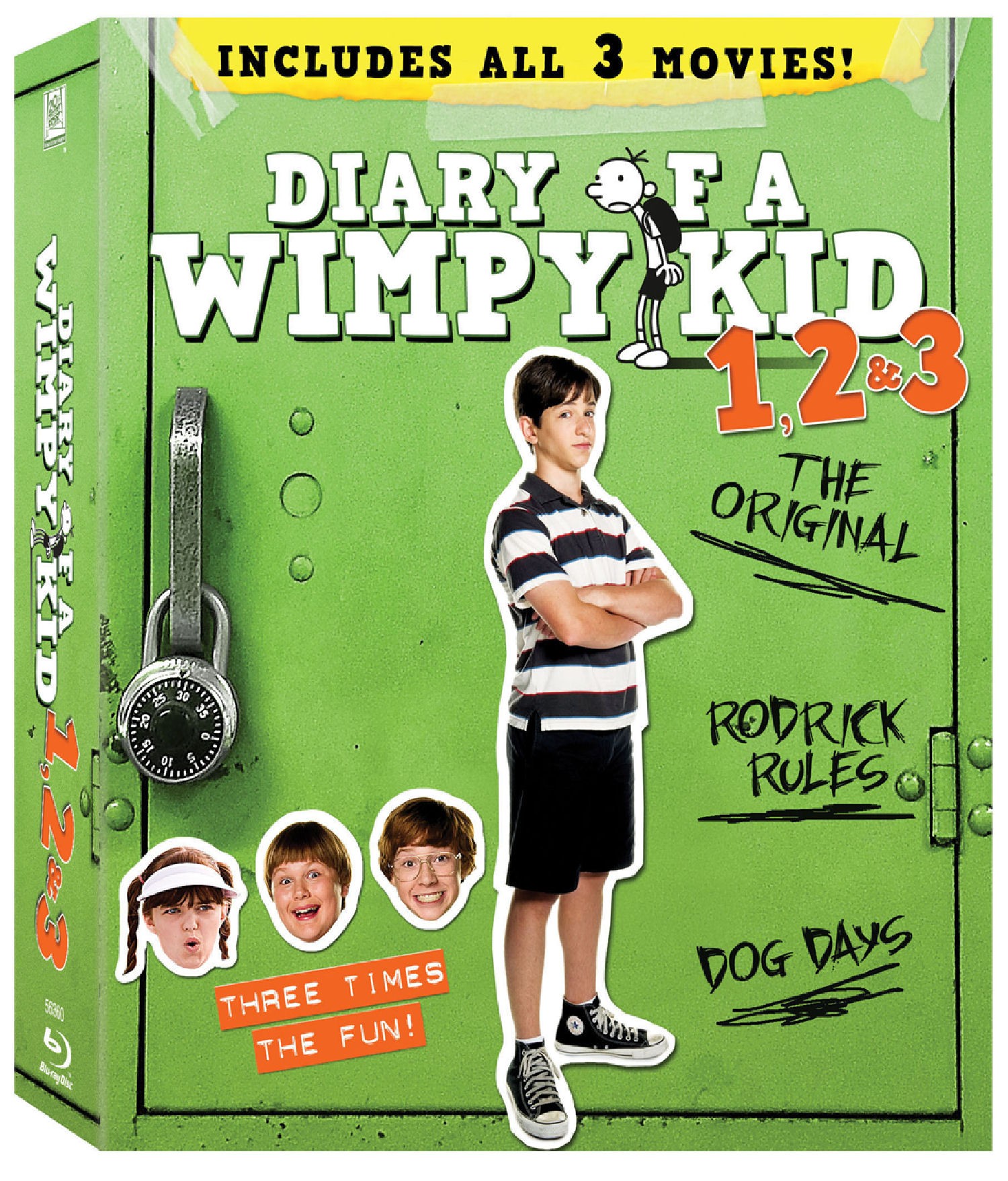 En Pingles Dagbok 1-3 (DVD)