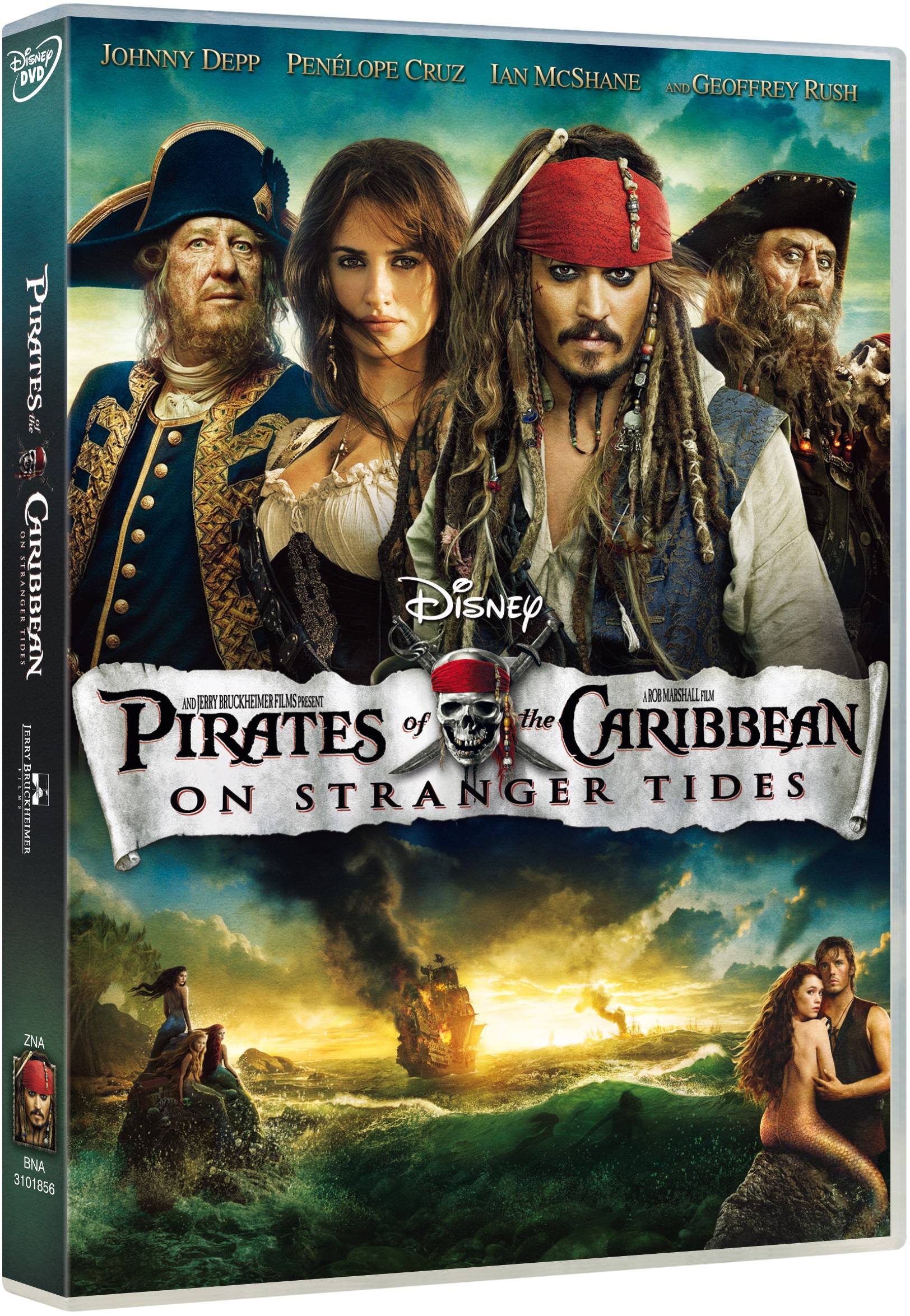 Pirates of the Caribbean: On Stranger Tides (DVD)