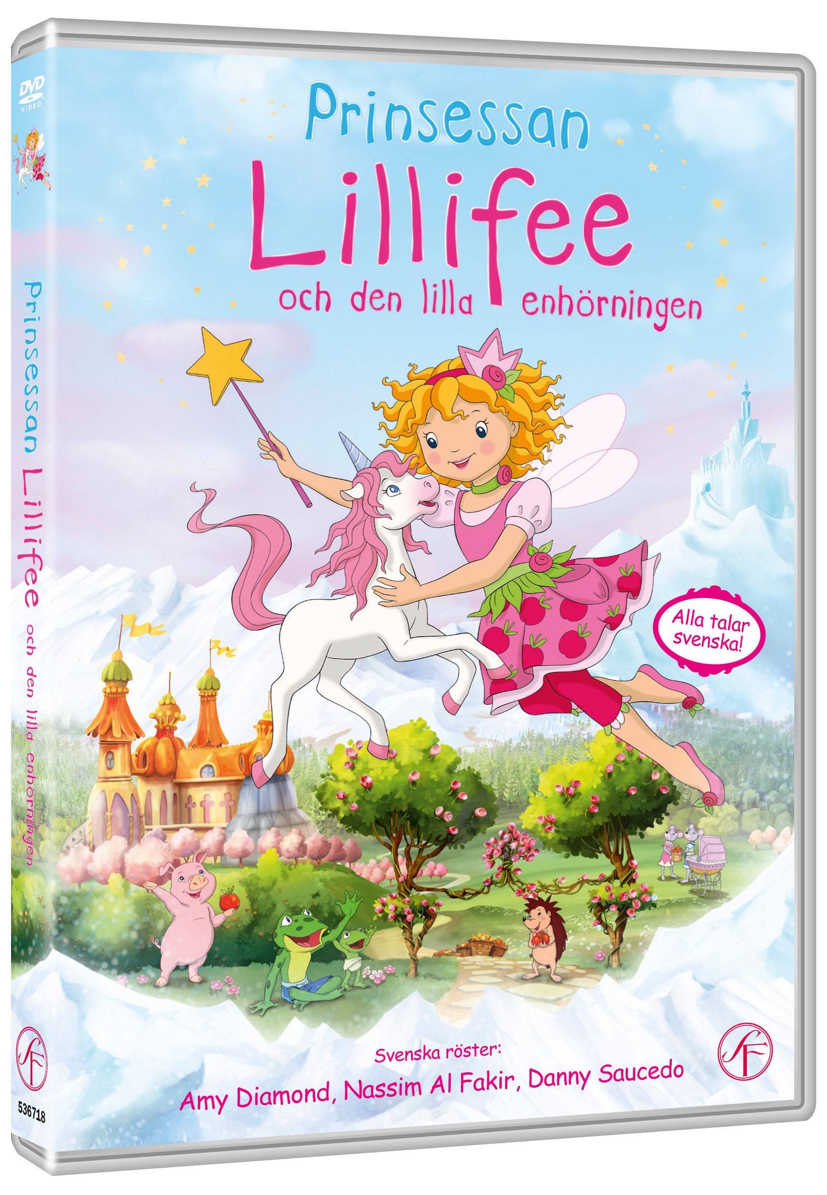 Prinsessan Lillifee 2 - Den lilla enh&ouml;rningen (DVD