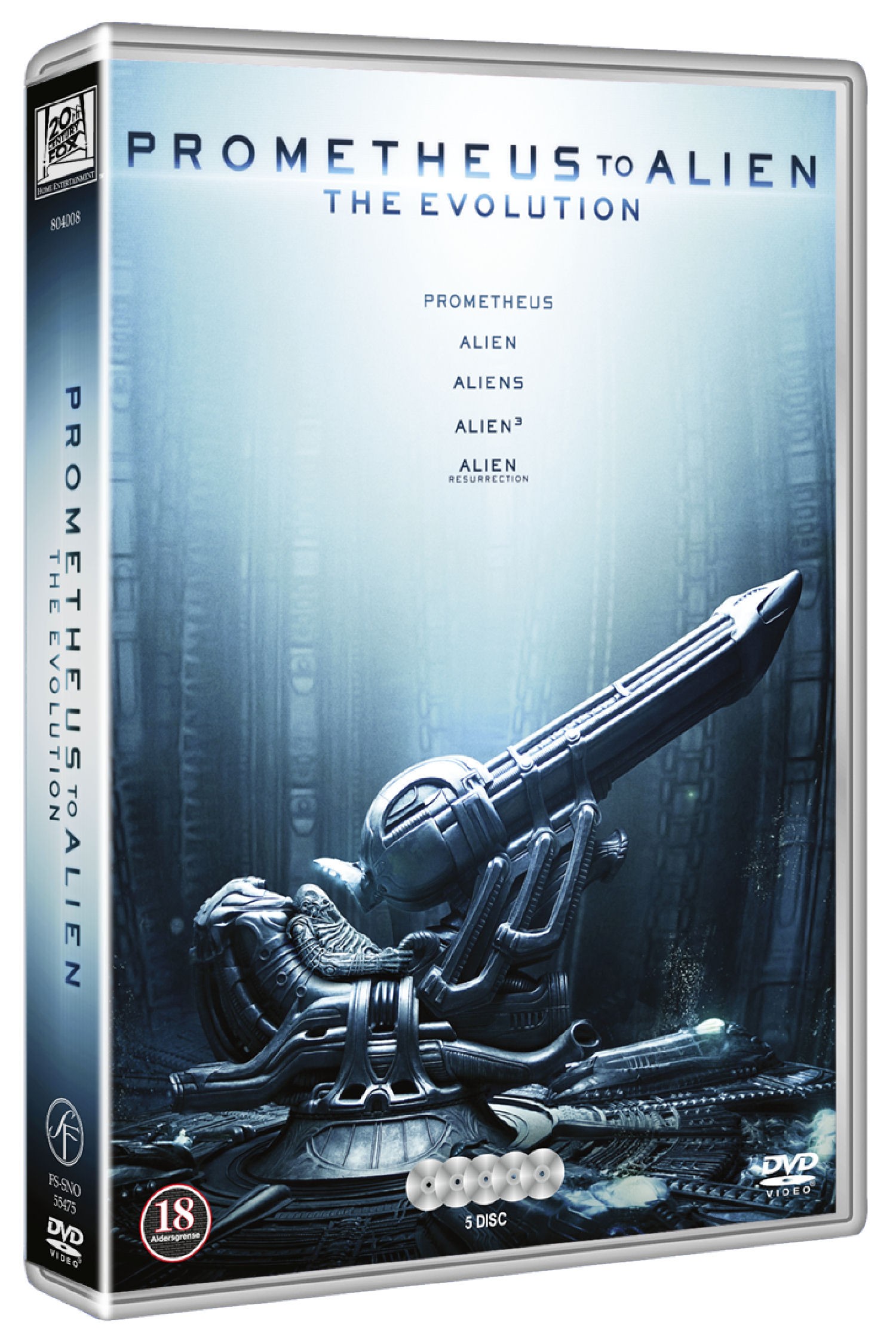 Prometheus to Alien: The Evolution (DVD)