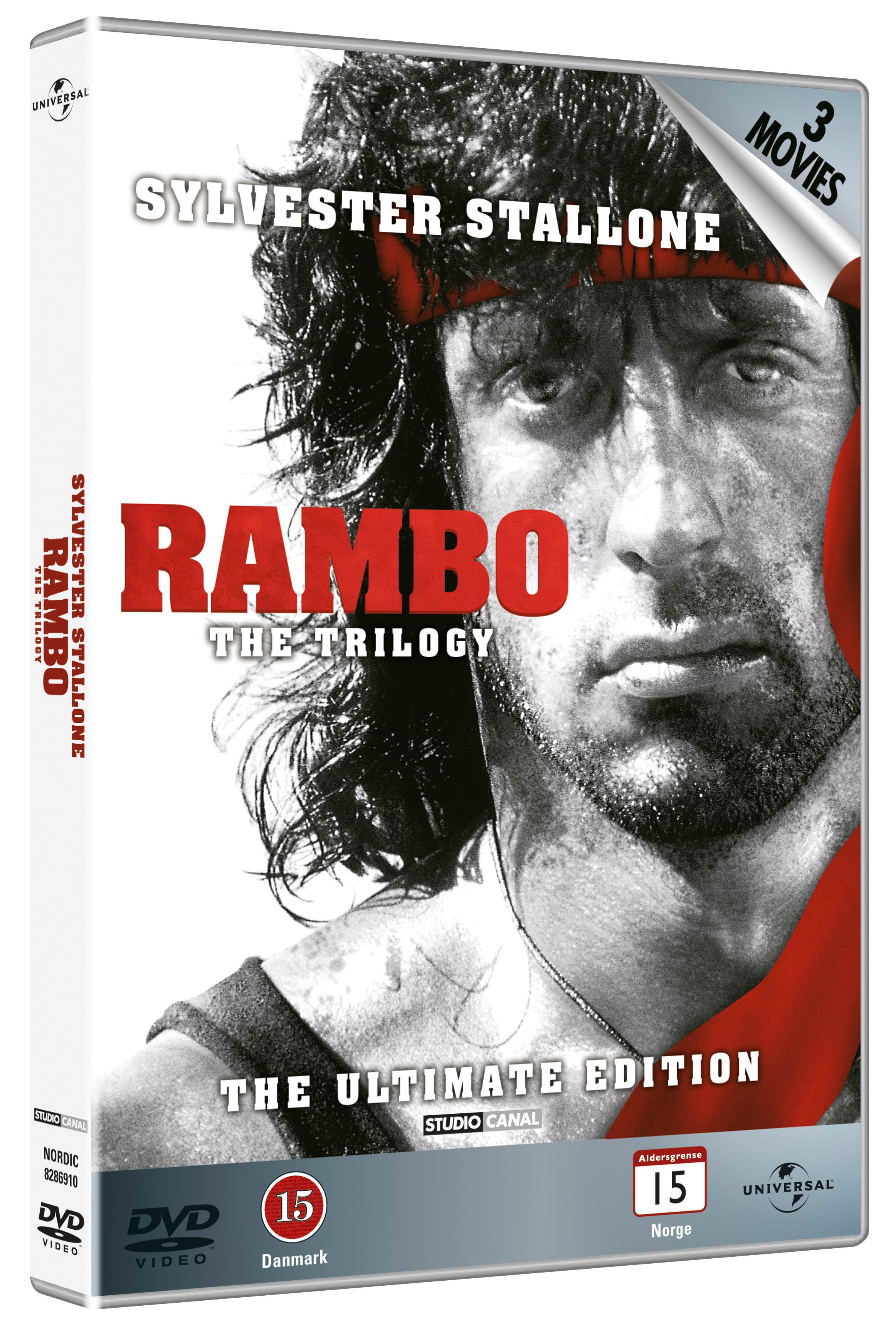 Rambo 1-3 boks (DVD)