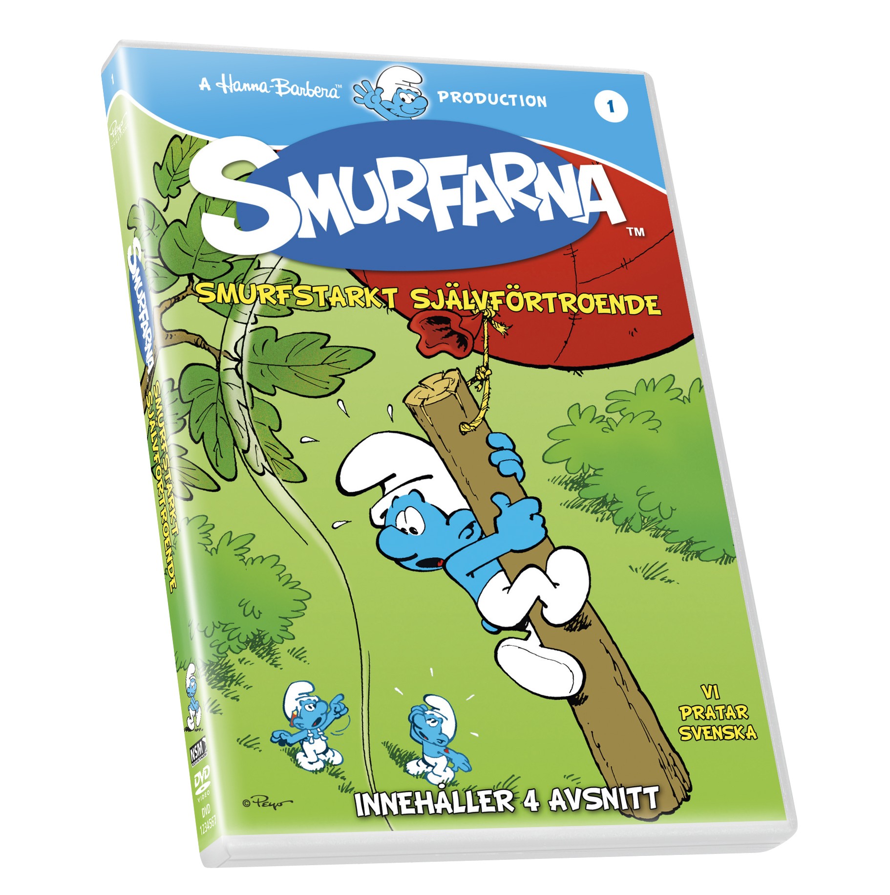 Smurfene 1: Smurfesterk selvtillit (DVD)