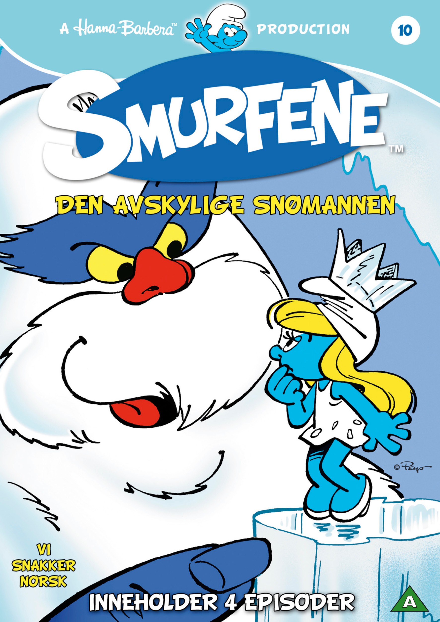 Smurfene 10 Den avskyelige sn&oslash;mannen