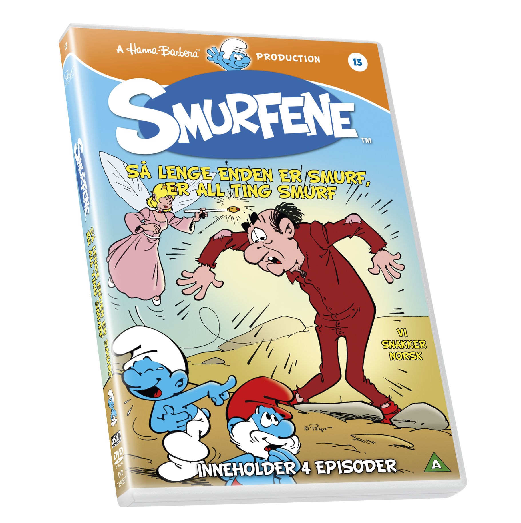 Smurfene13: S&aring; lenge enden er Smurf (DVD)