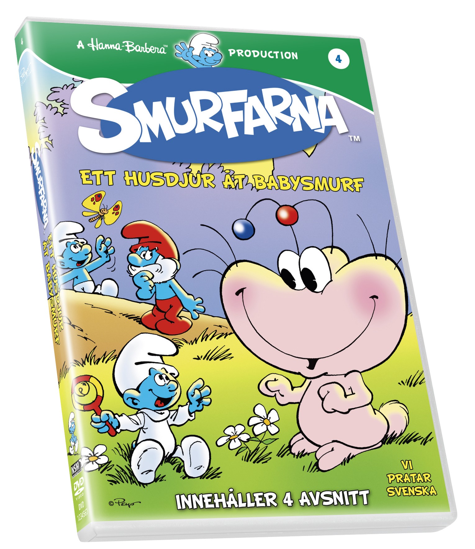 Smurfene 4: Et husdyr til babysmurf (DVD)