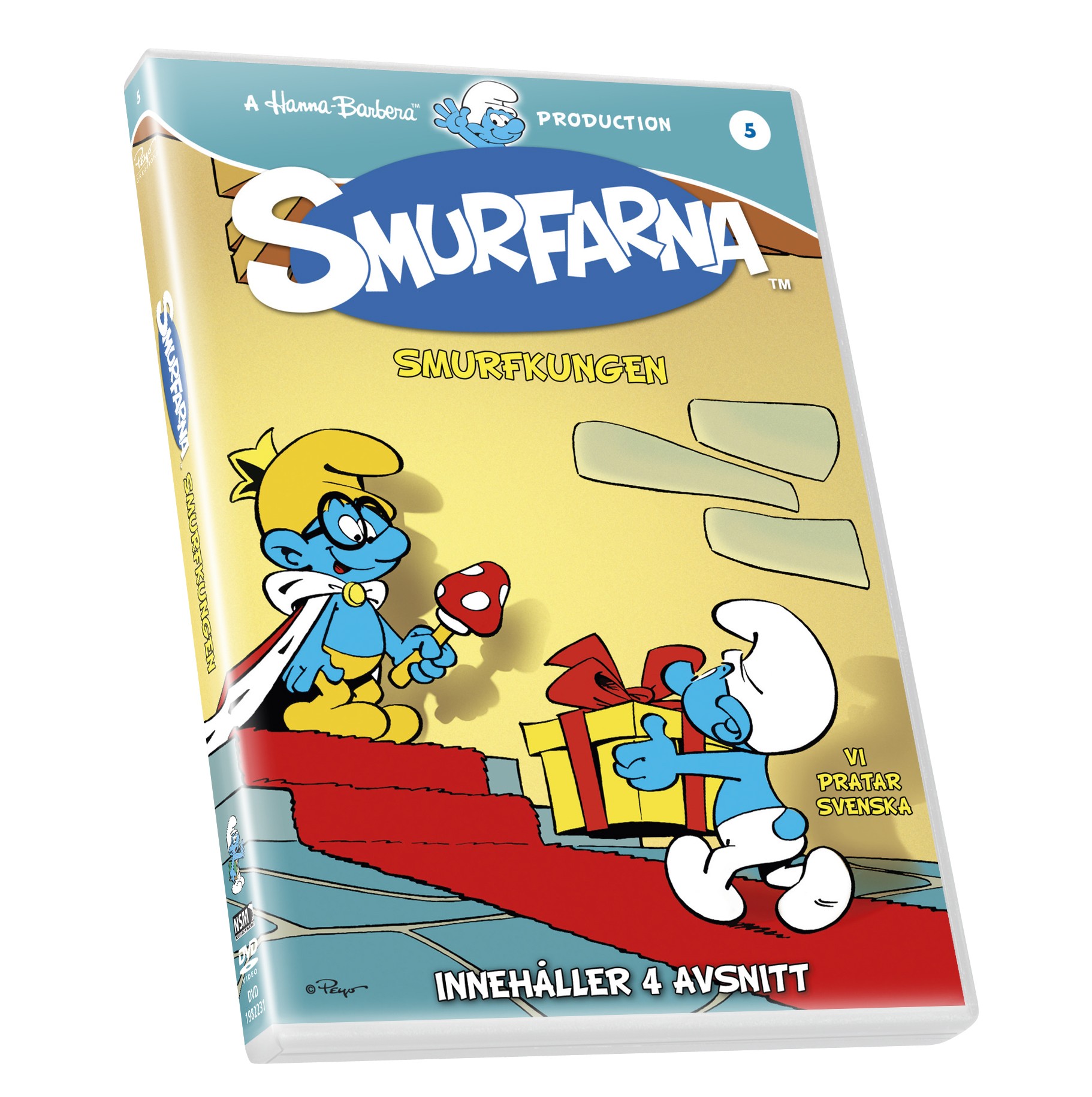 Smurfene 5: Smurfekongen (DVD)
