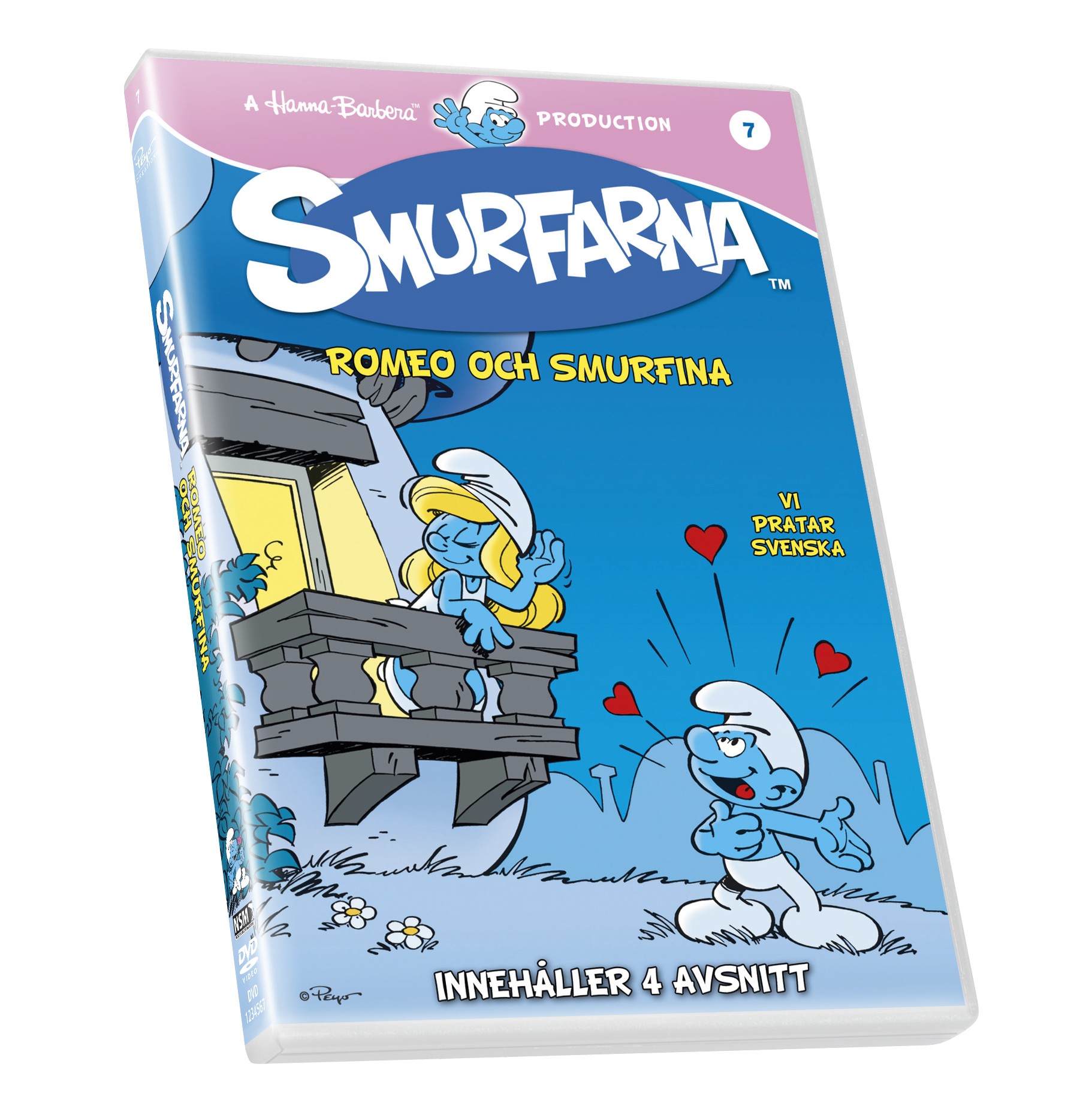 Smurfene 7: Romeo og Smurfine (DVD)
