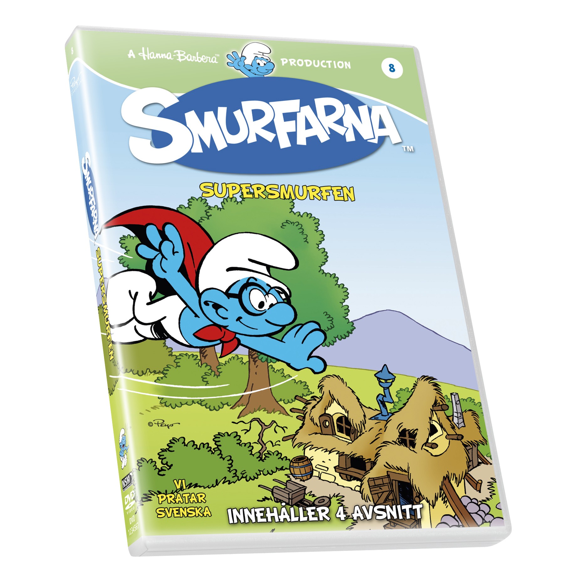 Smurfene 8: Supersmurfen (DVD)