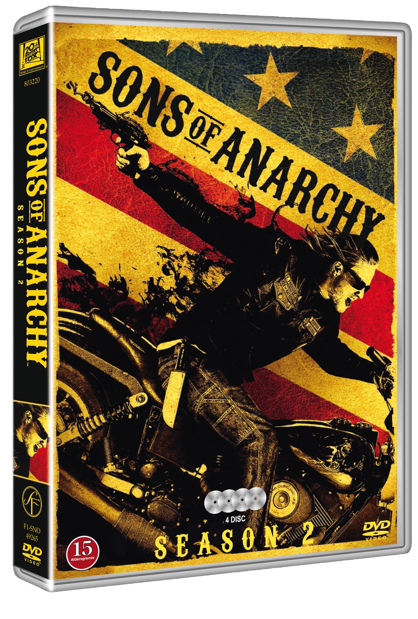 Sons of Anarchy Sesong 2 (DVD)