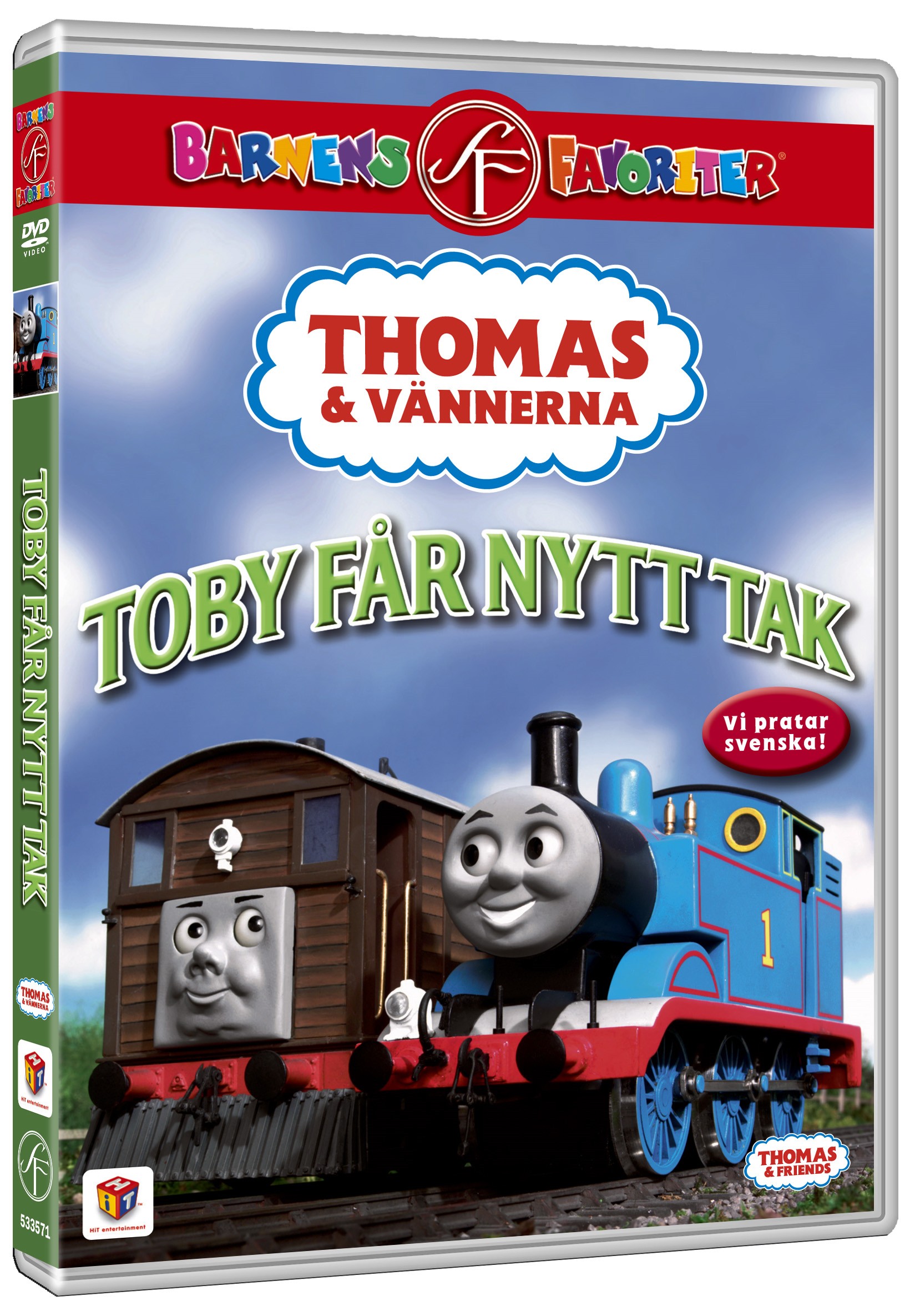 Thomas och Vännerna - Toby får nytt tak (DVD)