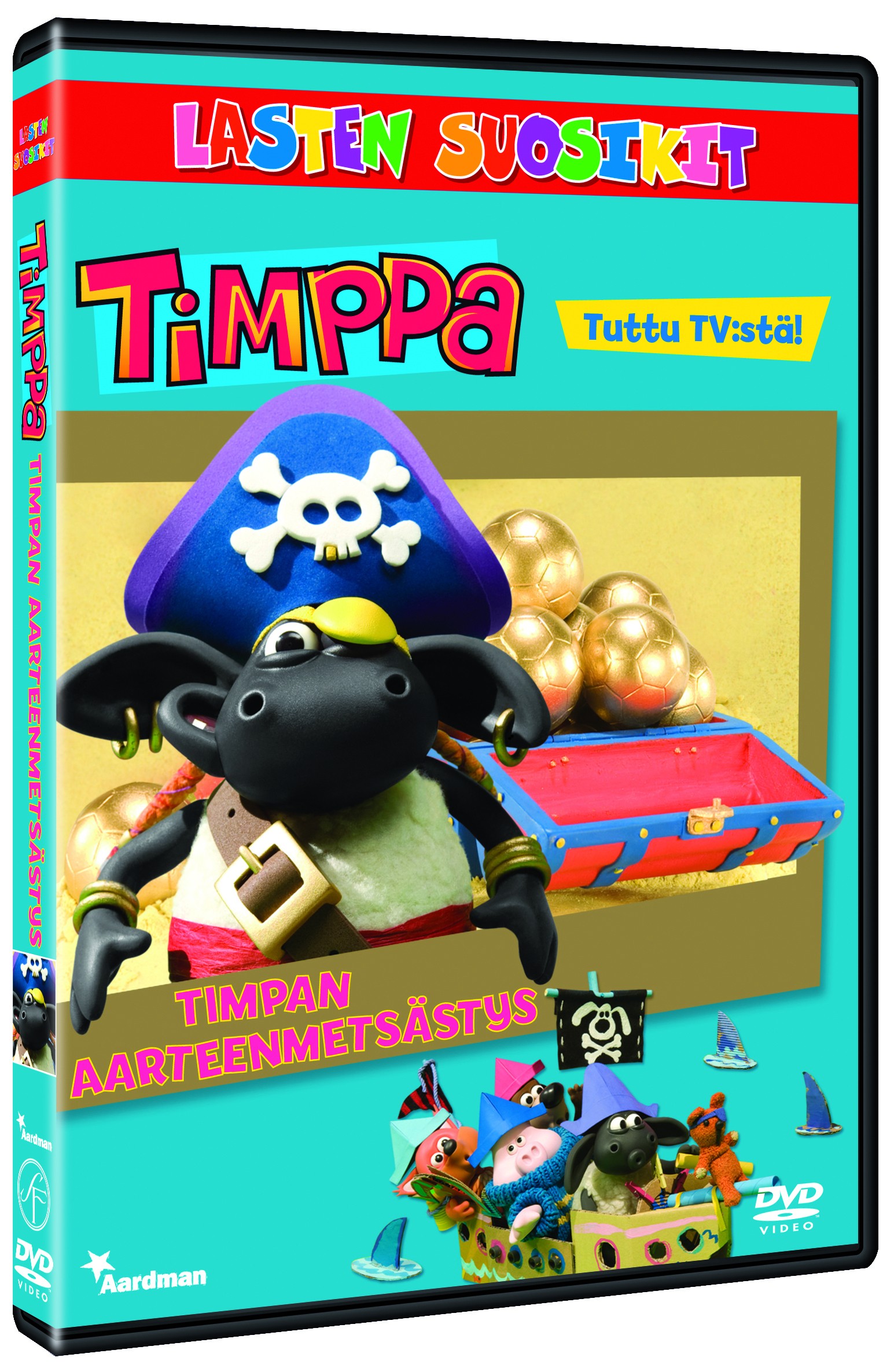Timppa 6 - Timpan aarteenmets&auml;stys (DVD)