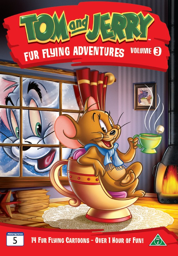Tom & Jerry: Pelskledde Eventyr, vol 3 (DVD)