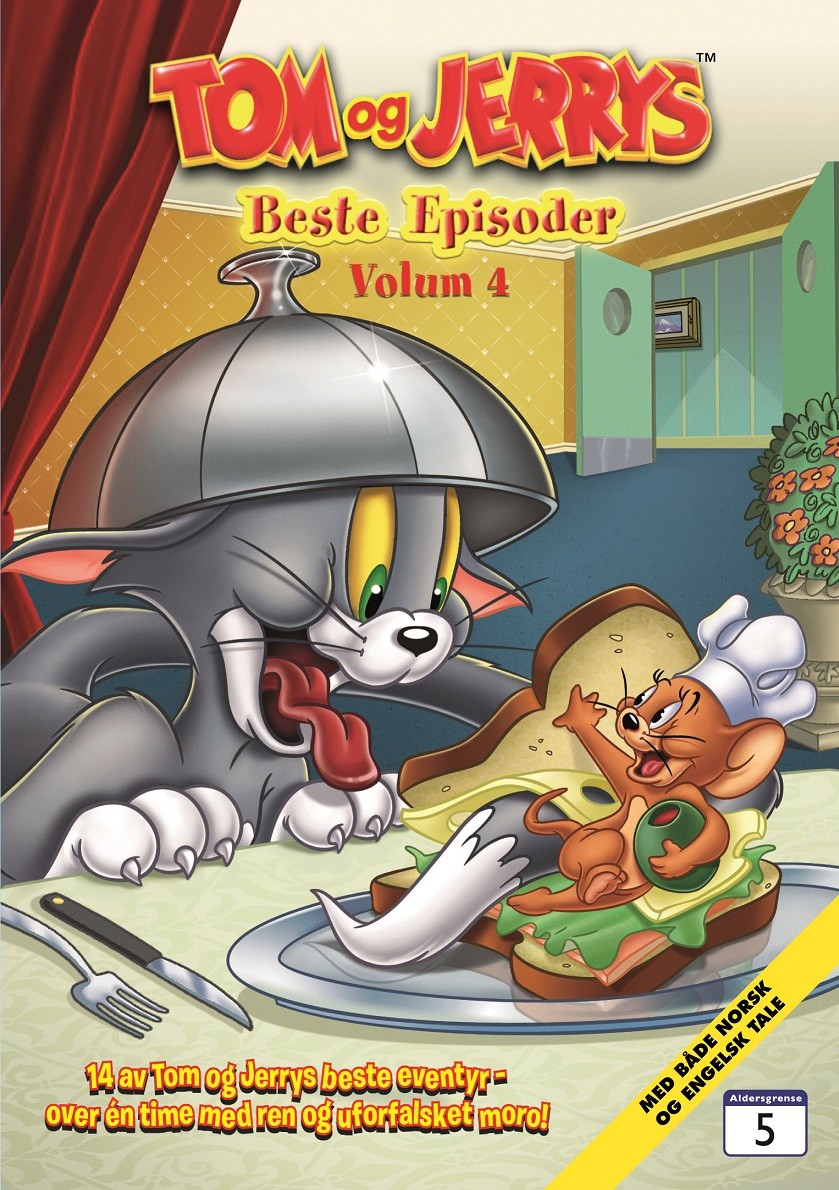 Tom & Jerry - Mahtijahdit osa 4 (DVD)