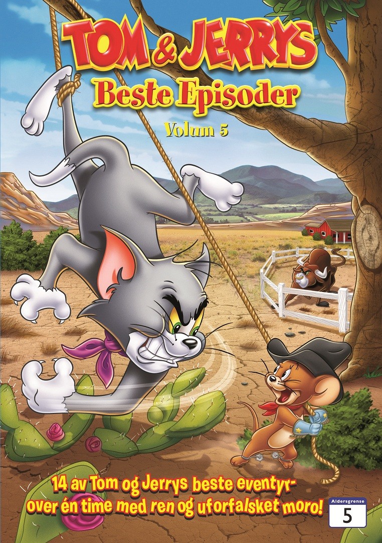 Tom & Jerrys Beste Episoder: vol 5 (DVD)