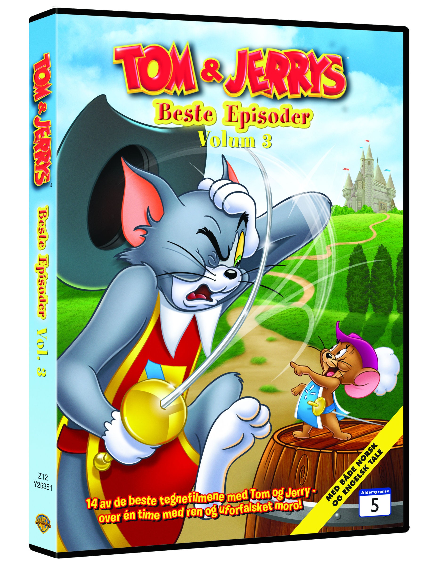 Tom & Jerry's beste episoder Vol. 3 (DVD)