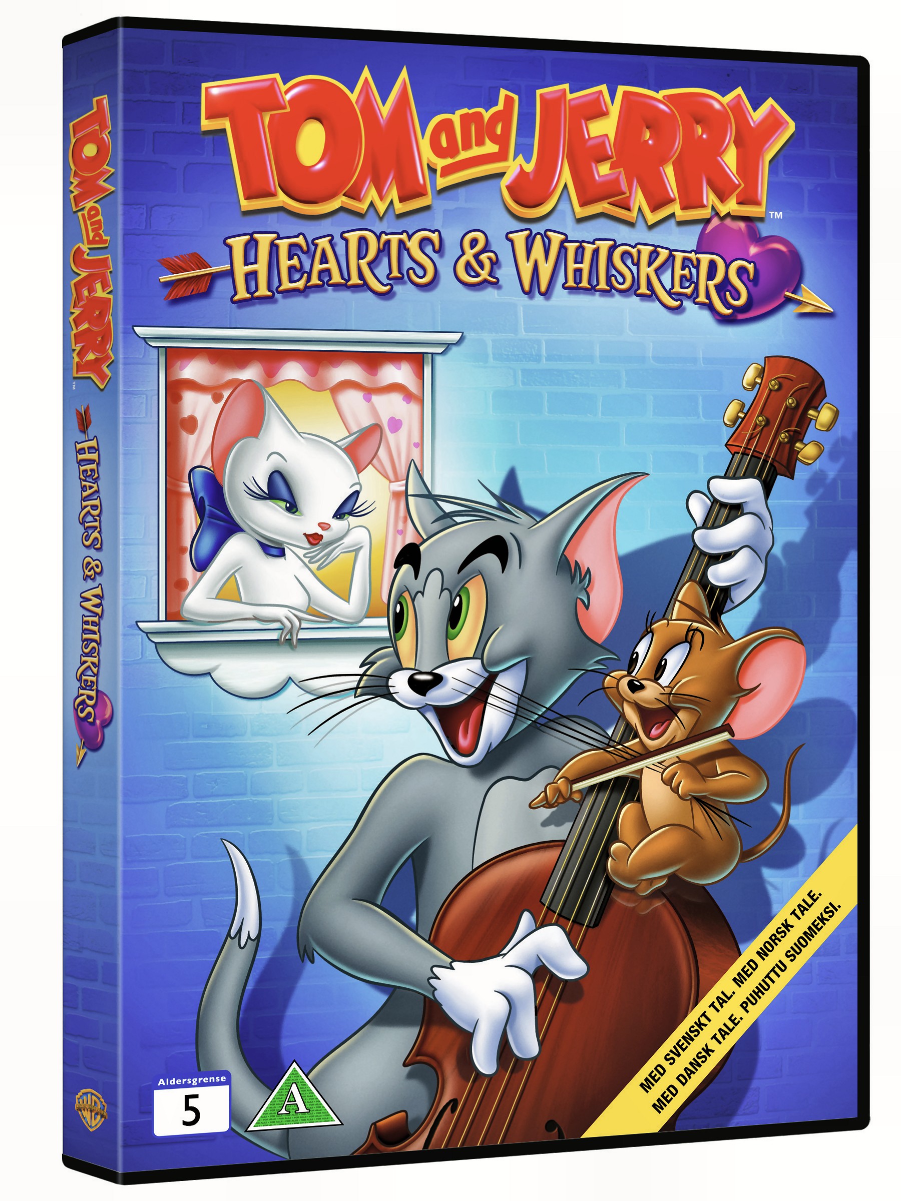 Tom & Jerry - Hj&auml;rtan och Morrh&aring;r (DVD)