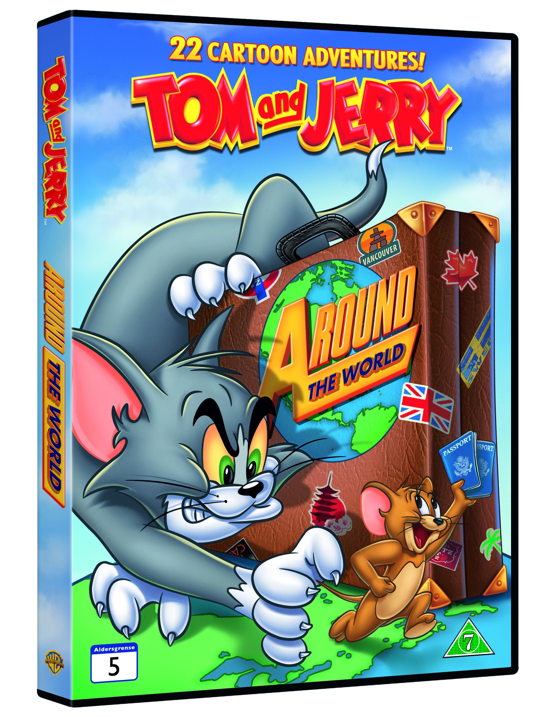 Tom & Jerry - Jorden Runt (DVD)