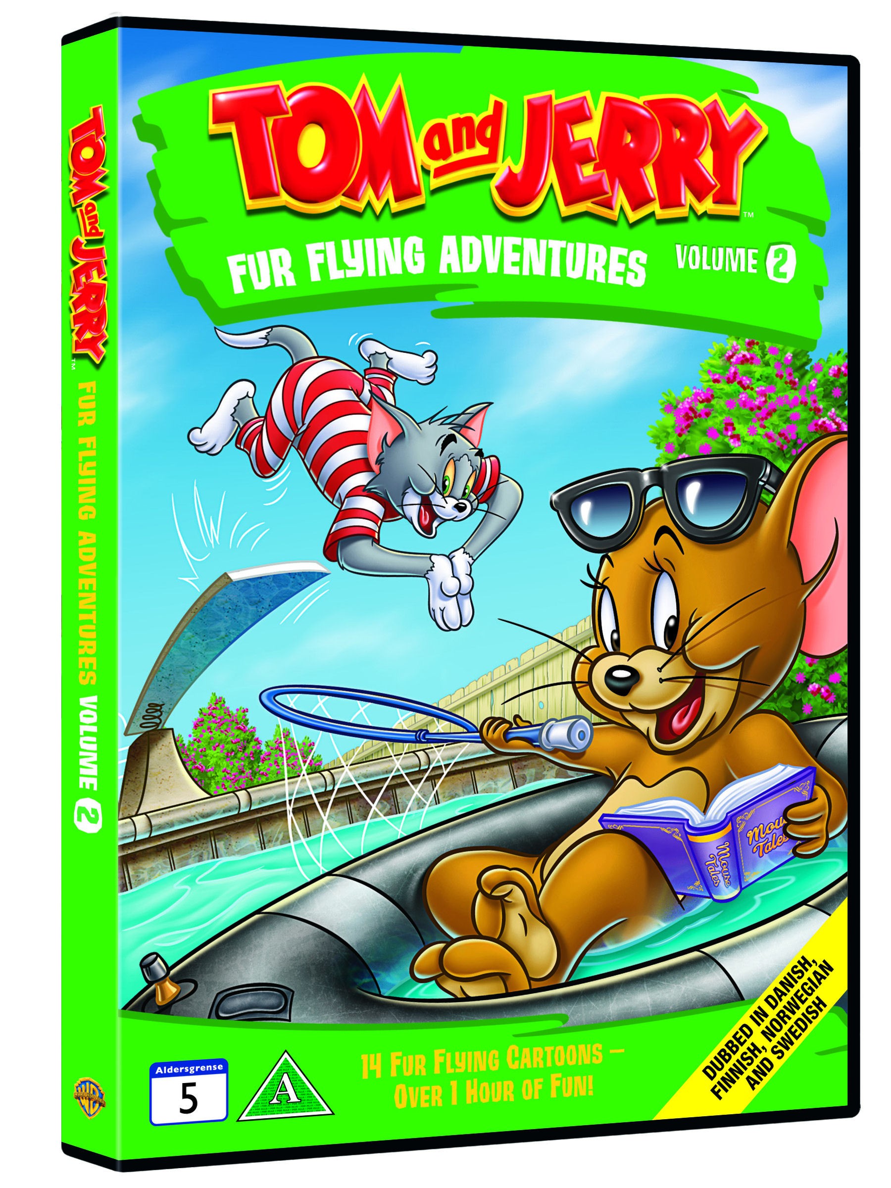 Tom & Jerry: Pelskledde eventyr Vol. 2 (DVD)