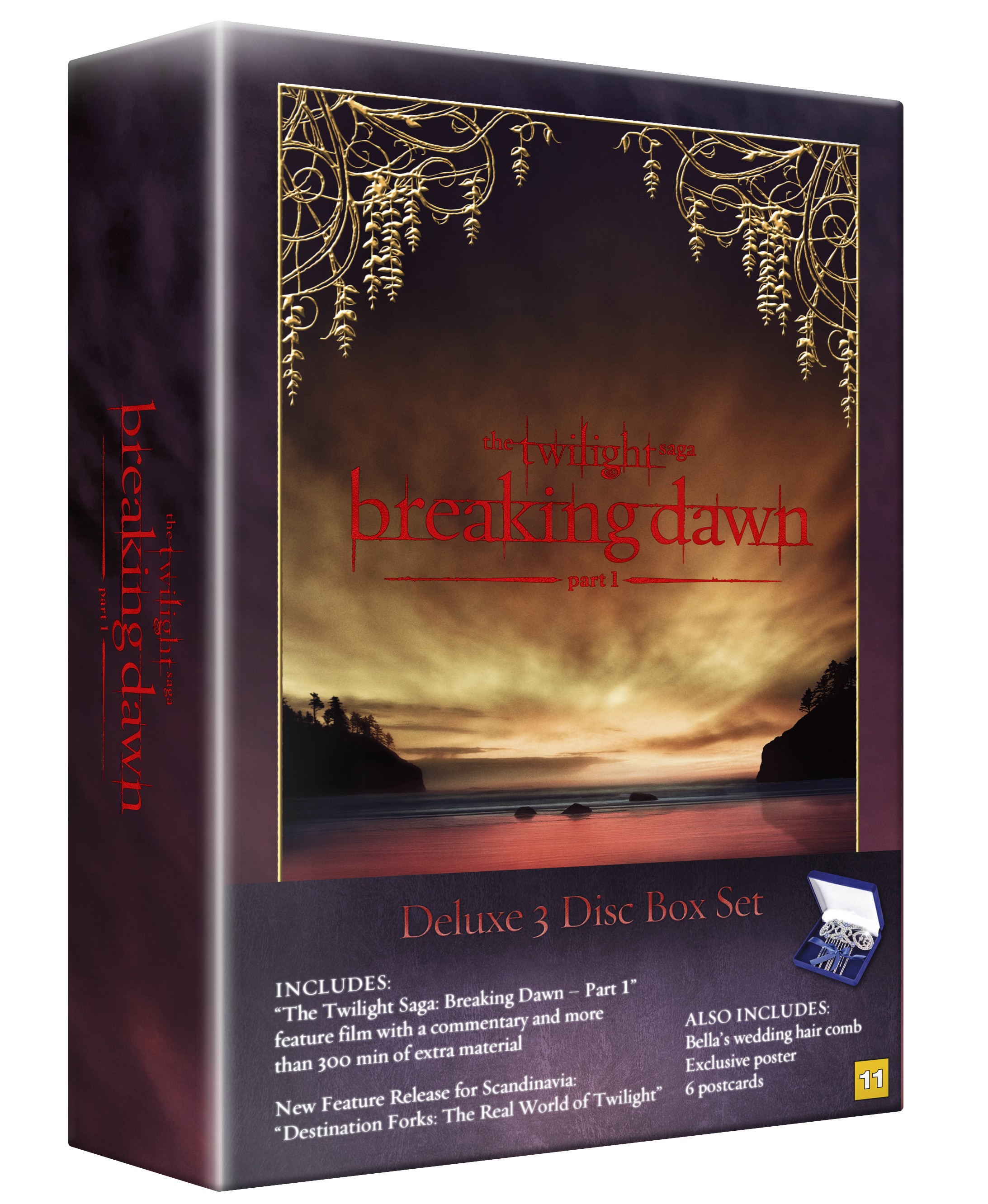Twilight: Breaking Dawn Deluxe samleboks (DVD)