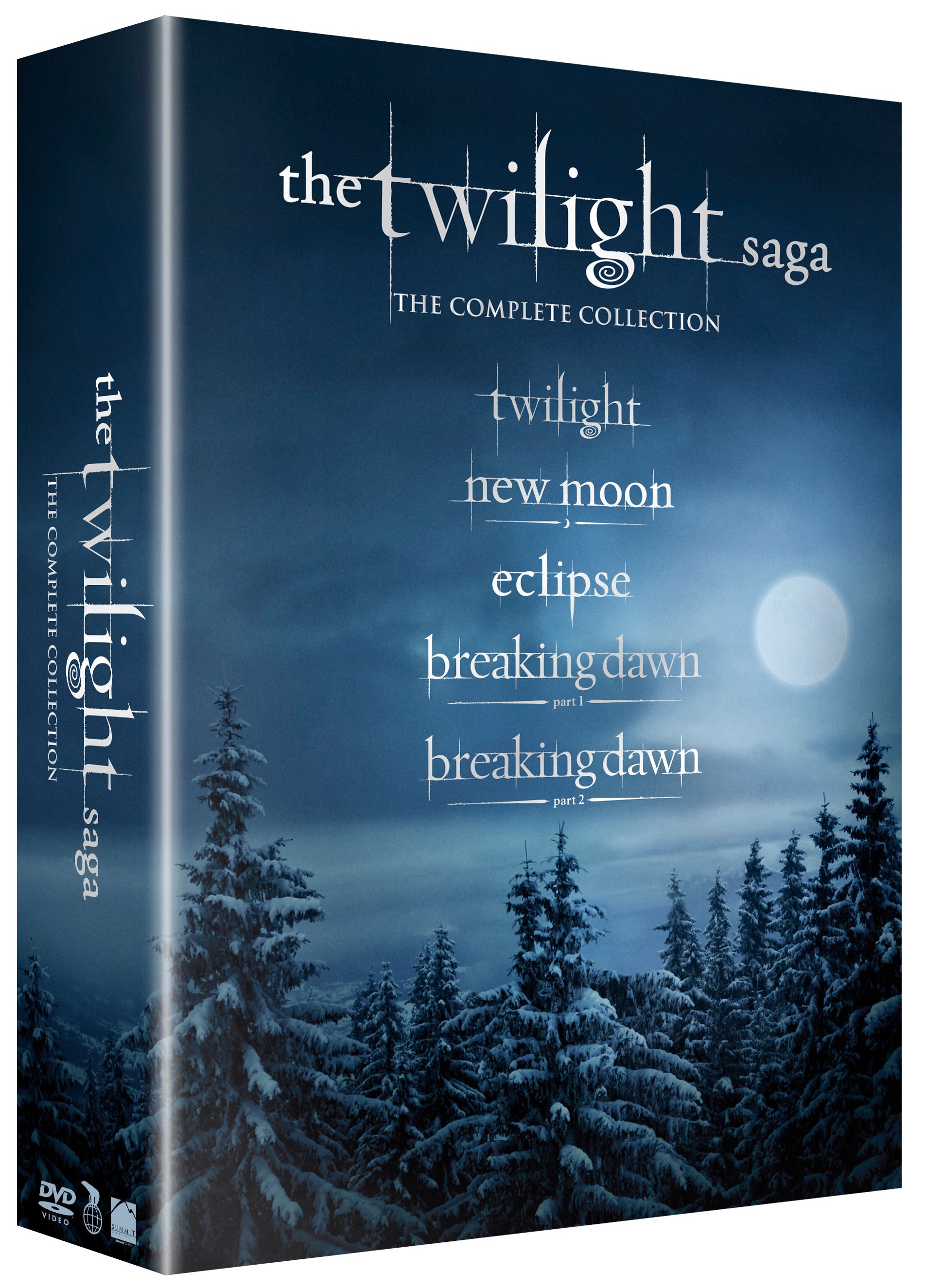 The Twilight Saga: The Complete Collection (DVD)