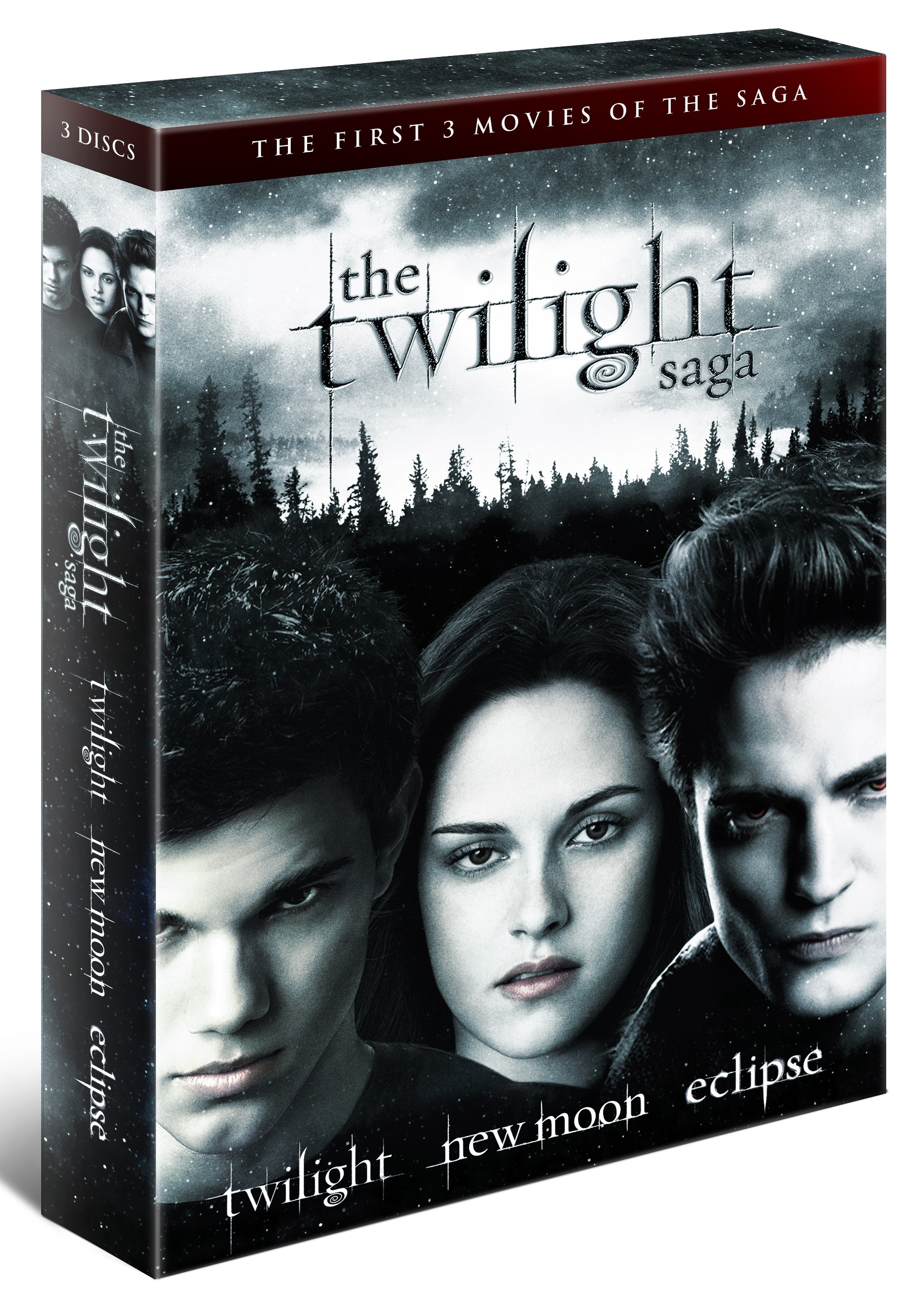 Twilight + New Moon + Eclipse (DVD)