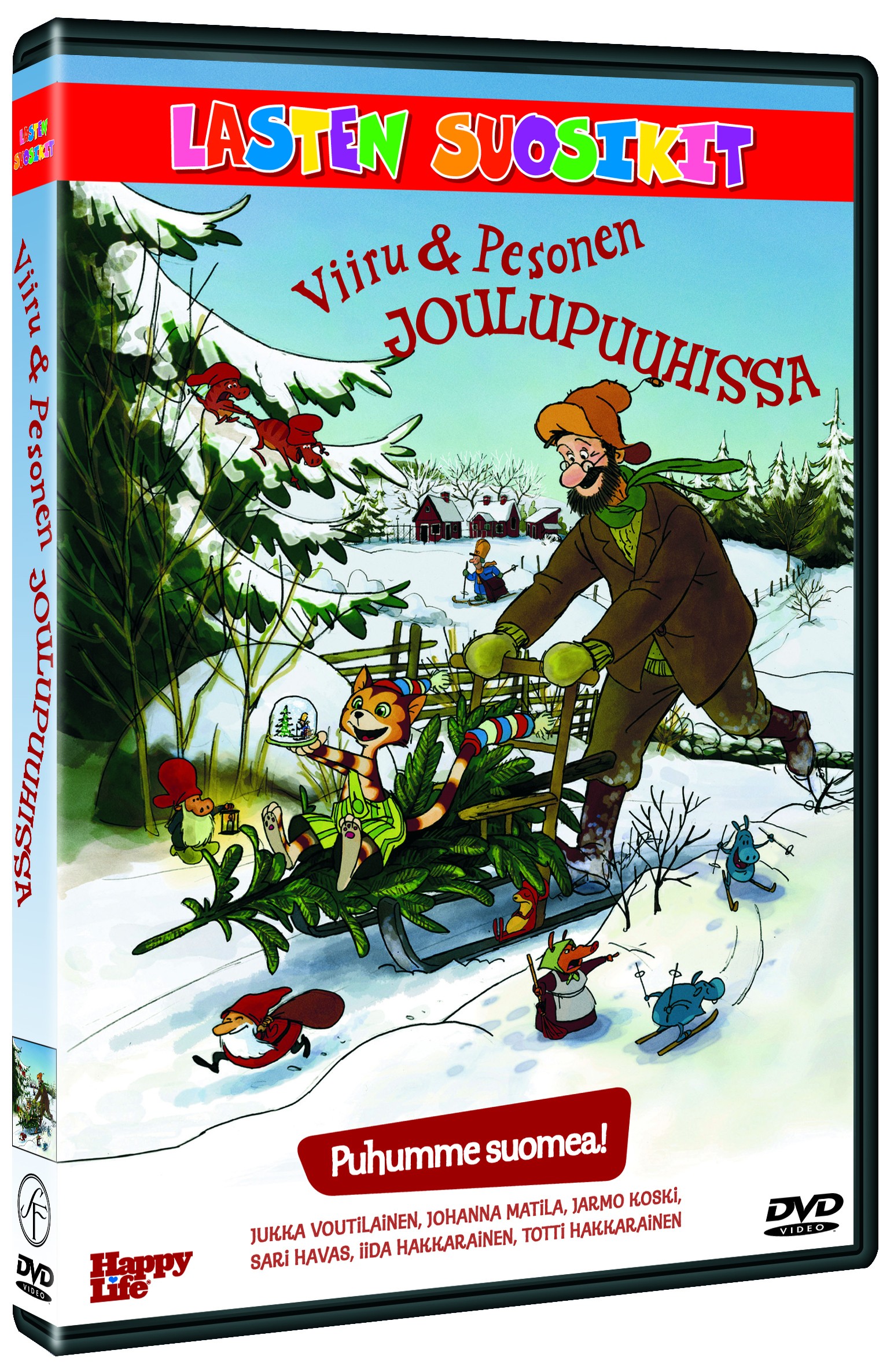 Viiru ja Pesonen joulupuuhissa (DVD)
