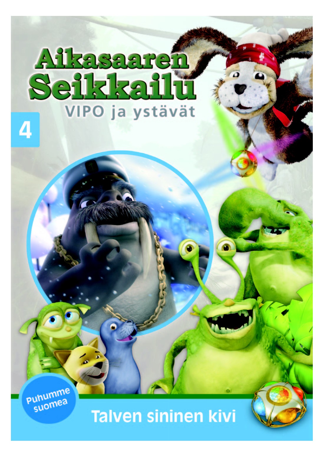 Vipo ja ystävät - Aikasaaren seikkailu 4 (DVD)