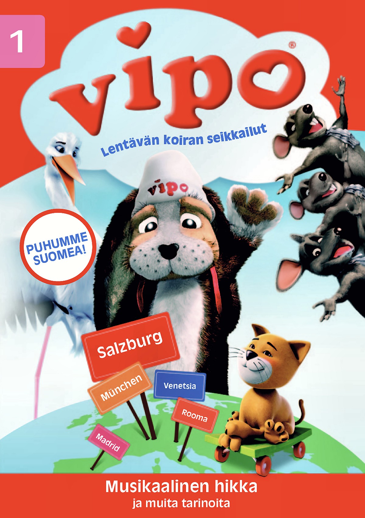 Vipo - Lentävän koiran seikkailut 1 (DVD)
