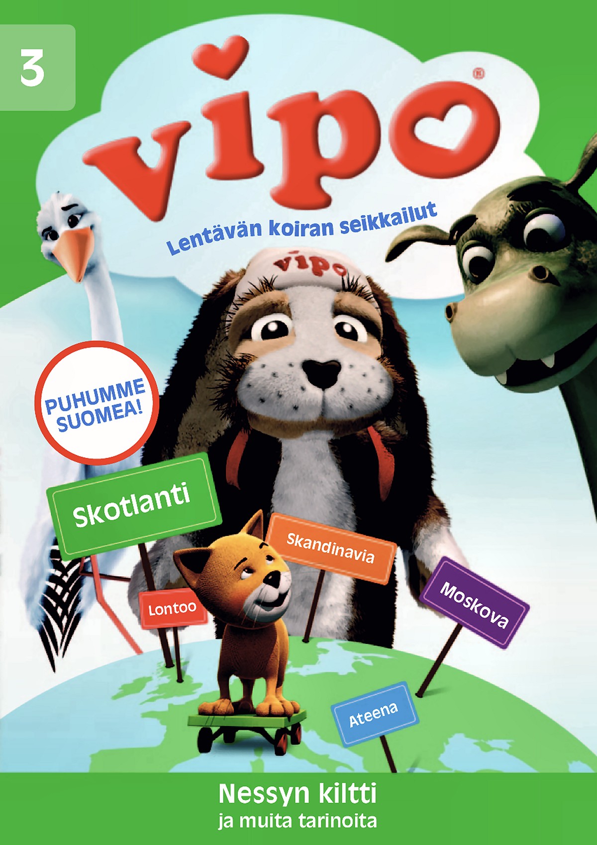 Vipo - Lentävän koiran seikkailut 3 (DVD)