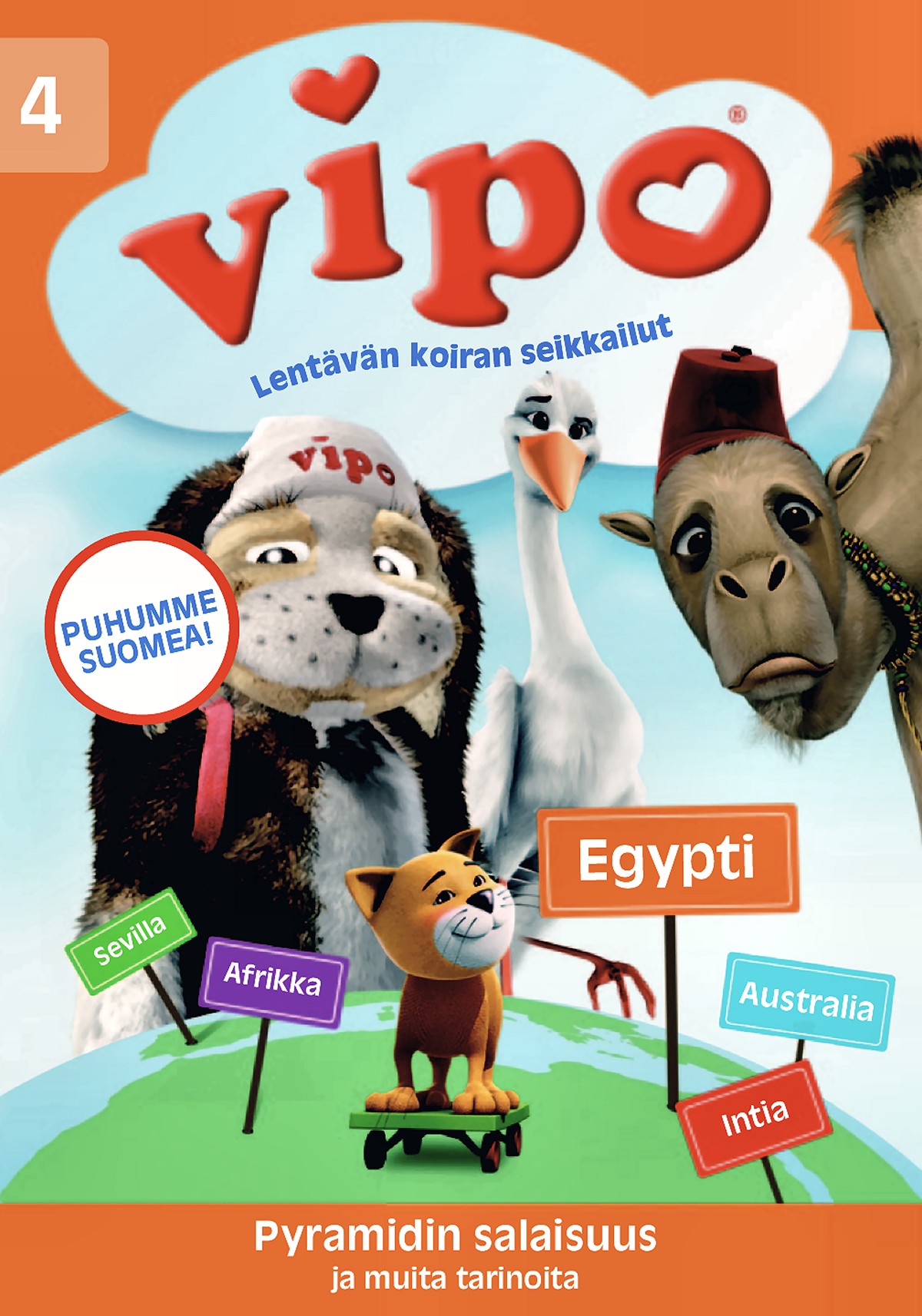 Vipo - Lentävän koiran seikkailut 4 (DVD)