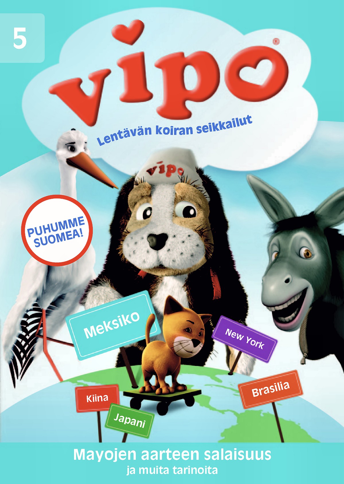Vipo - Lentävän koiran seikkailut 5 (DVD)