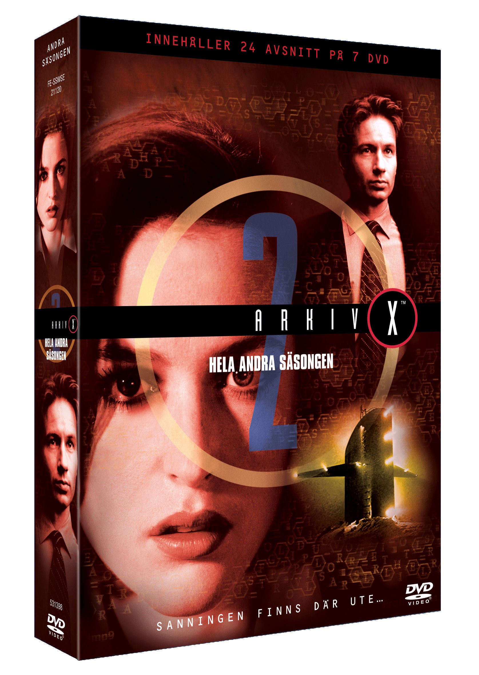 Arkiv X - S&auml;song 2 (DVD)
