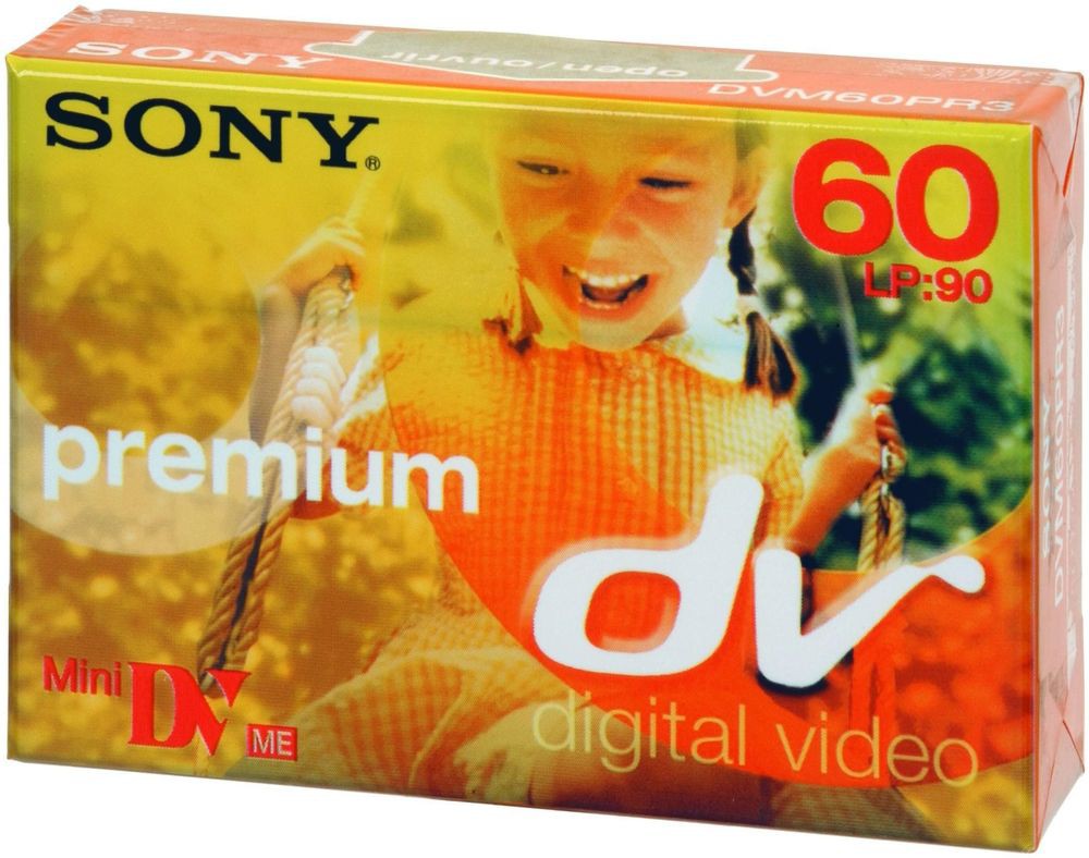 Sony Mini-DV 60 Premium DVM60PR3 - videokazeta