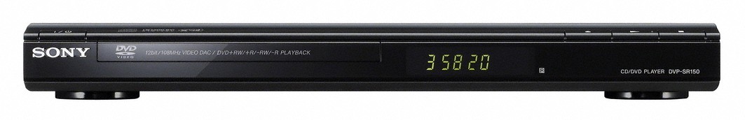 Sony DVD-spelare DVP-SR150 (svart)