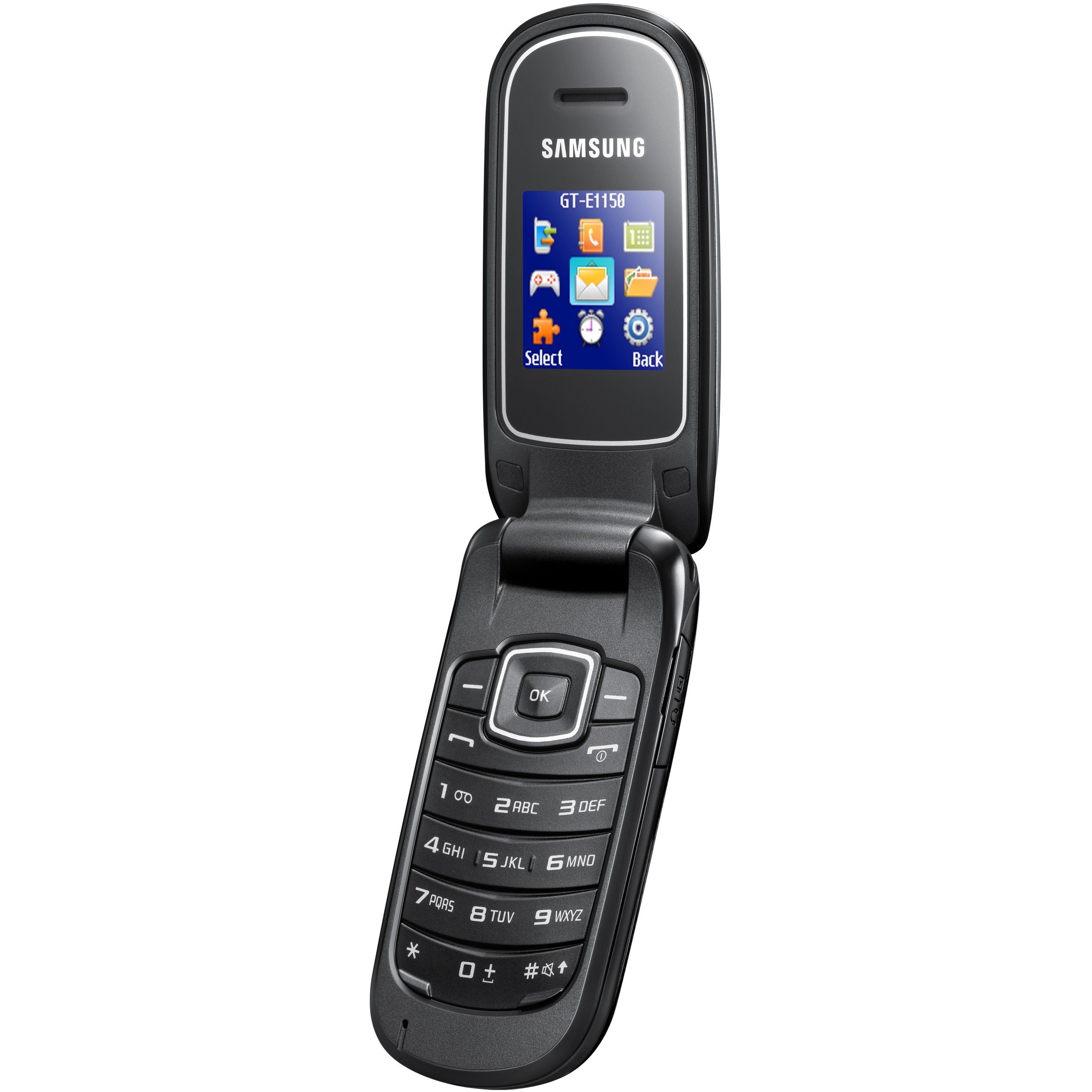 Samsung E1150 Mobiltelefon (silver) Tele2