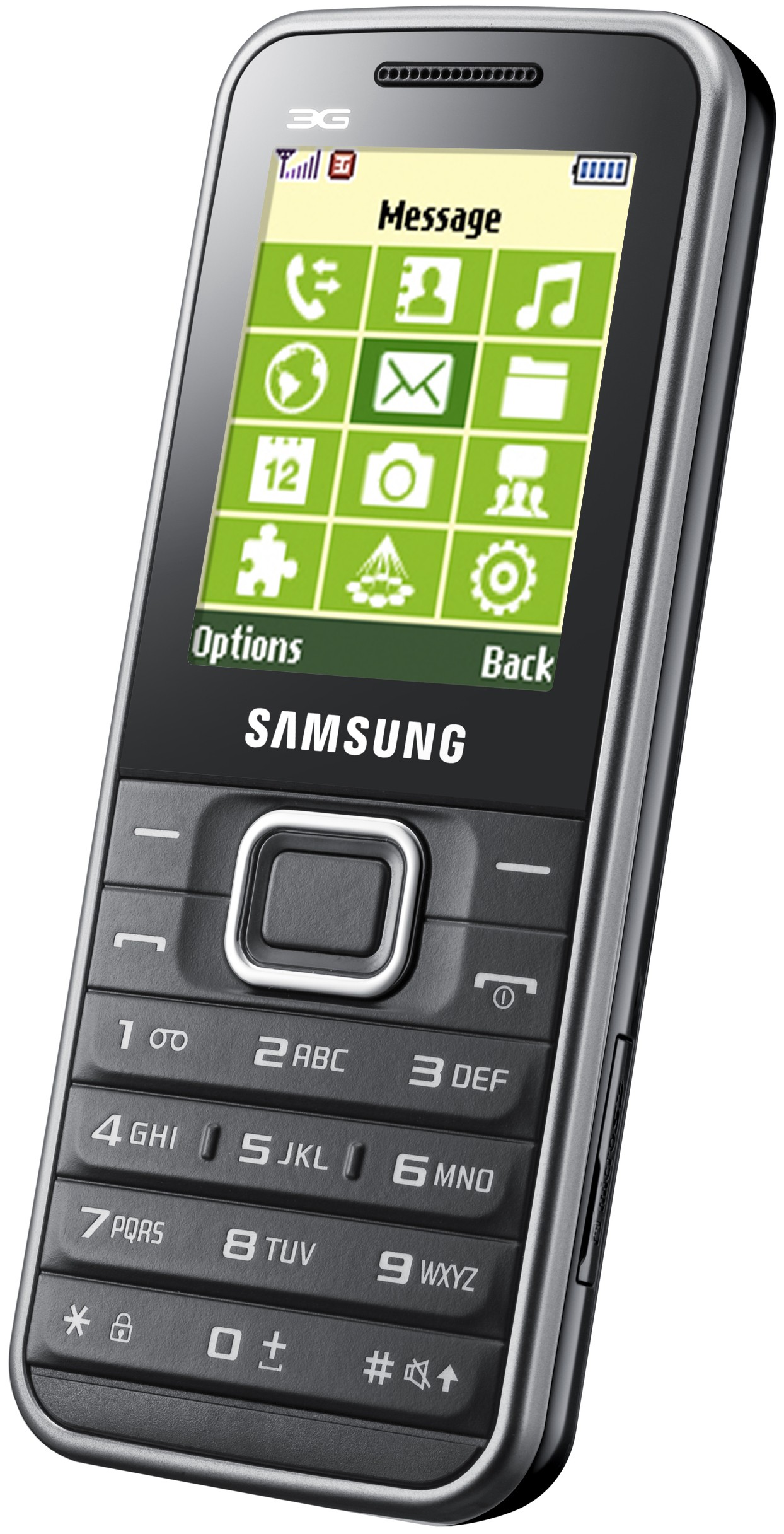 Samsung Caspi E3210 (musta)