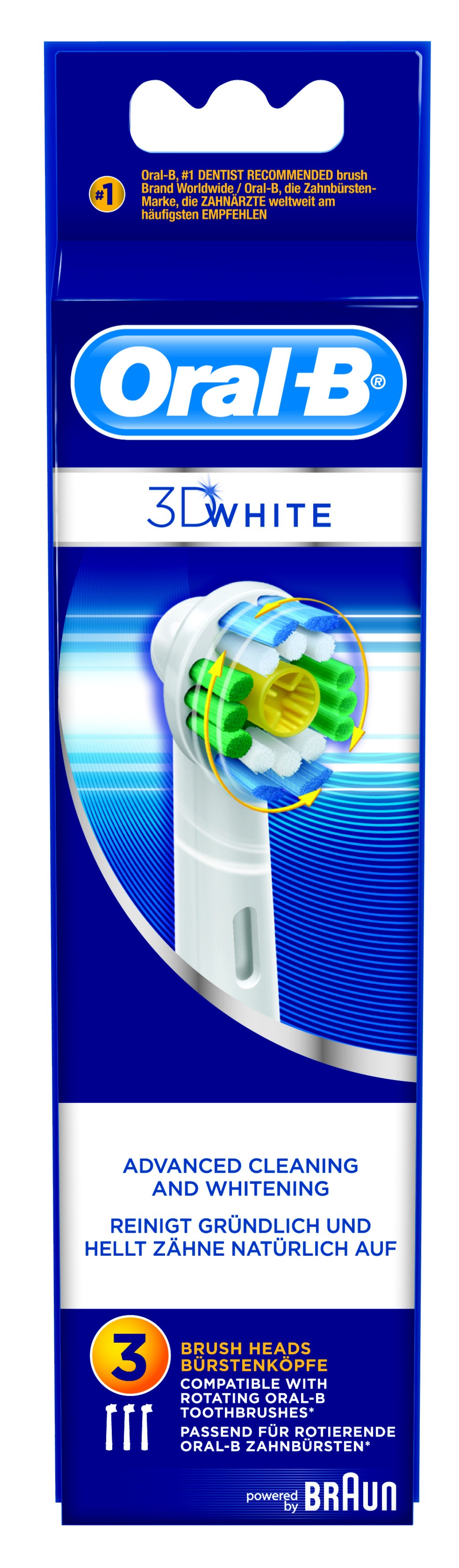 Oral-B 3D White b&oslash;rstehoder