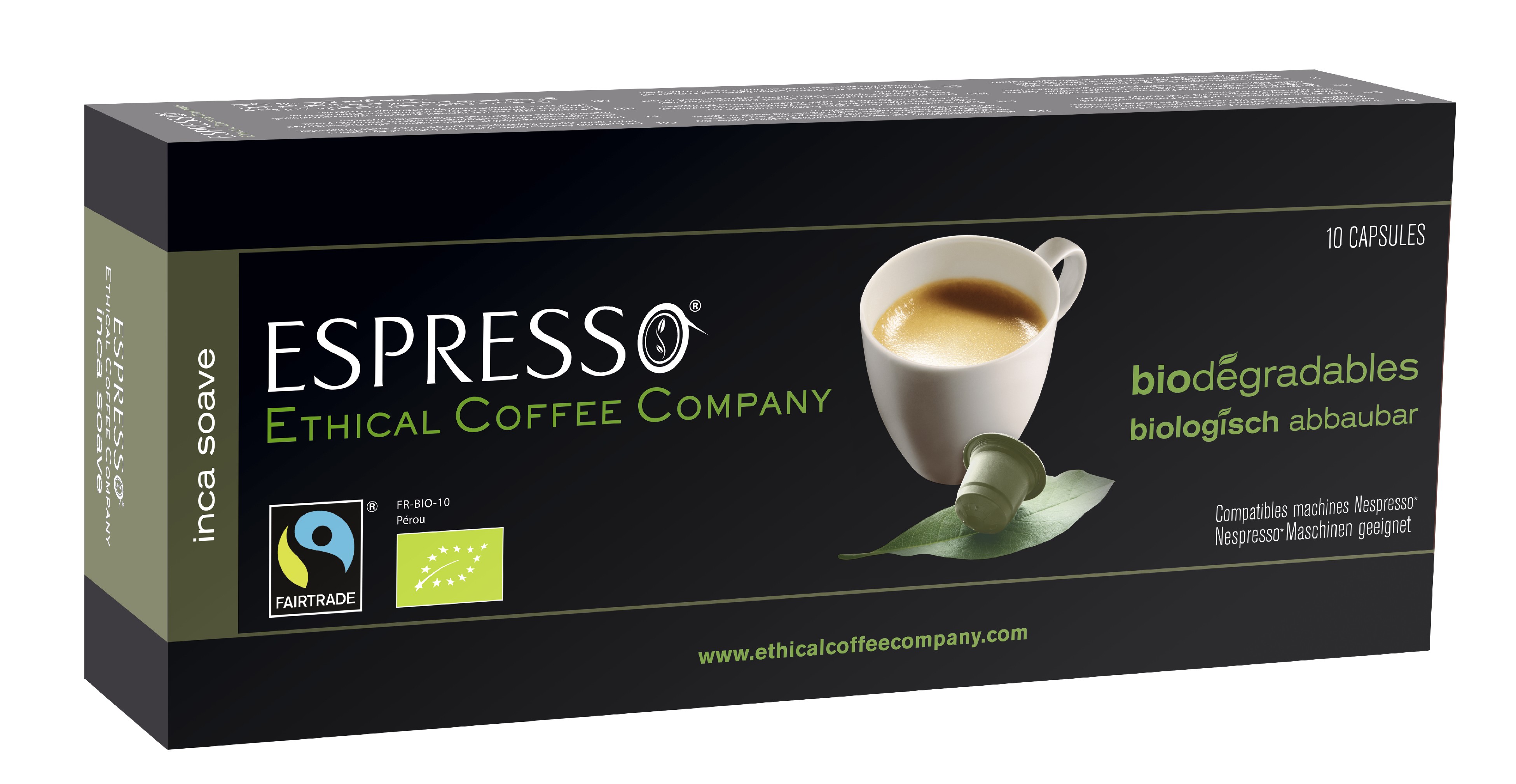 Ethical Coffee Company kaffekapsler - Inca Soave