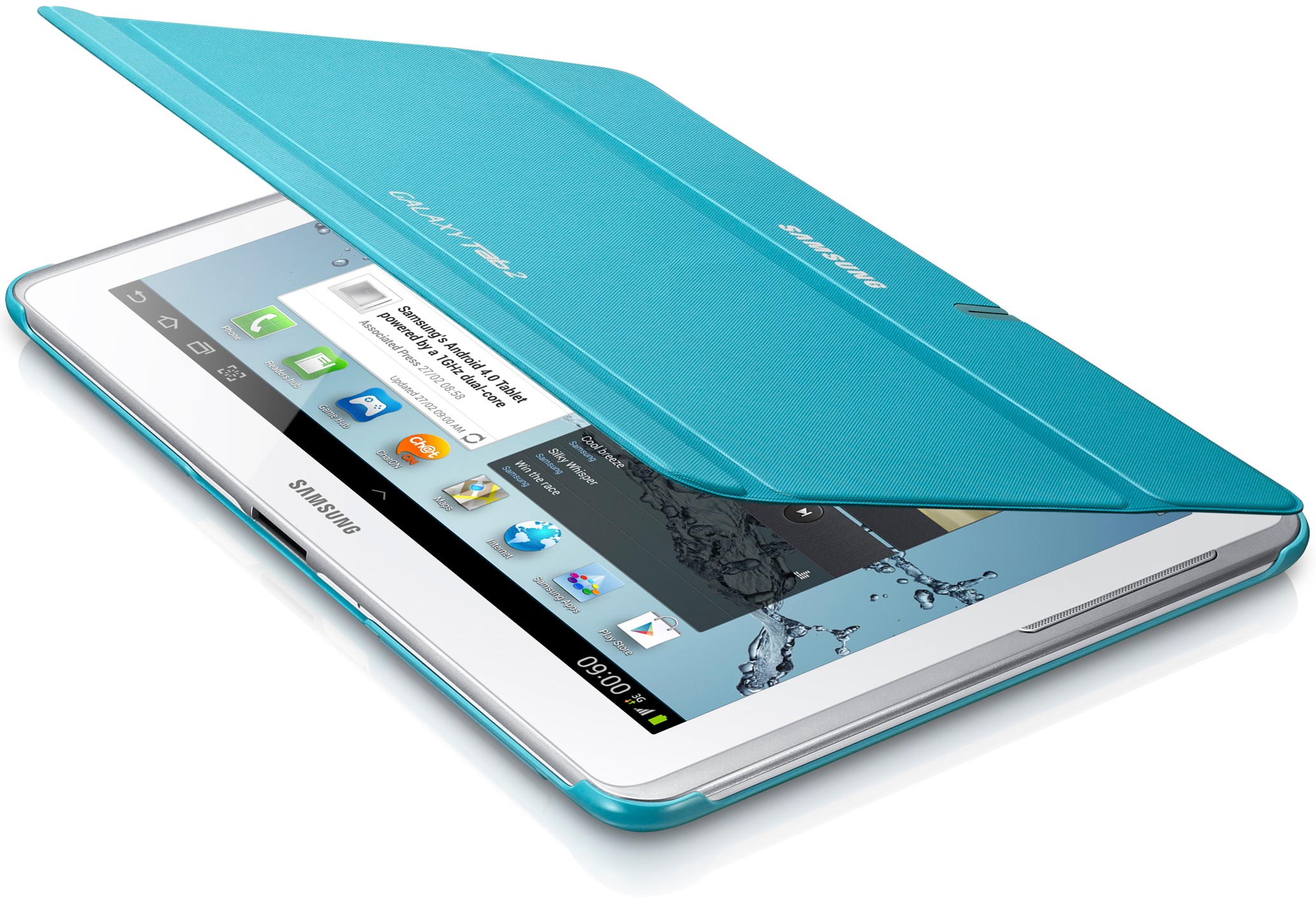 Samsung deksel for Galaxy Tab 10.1" (blå)