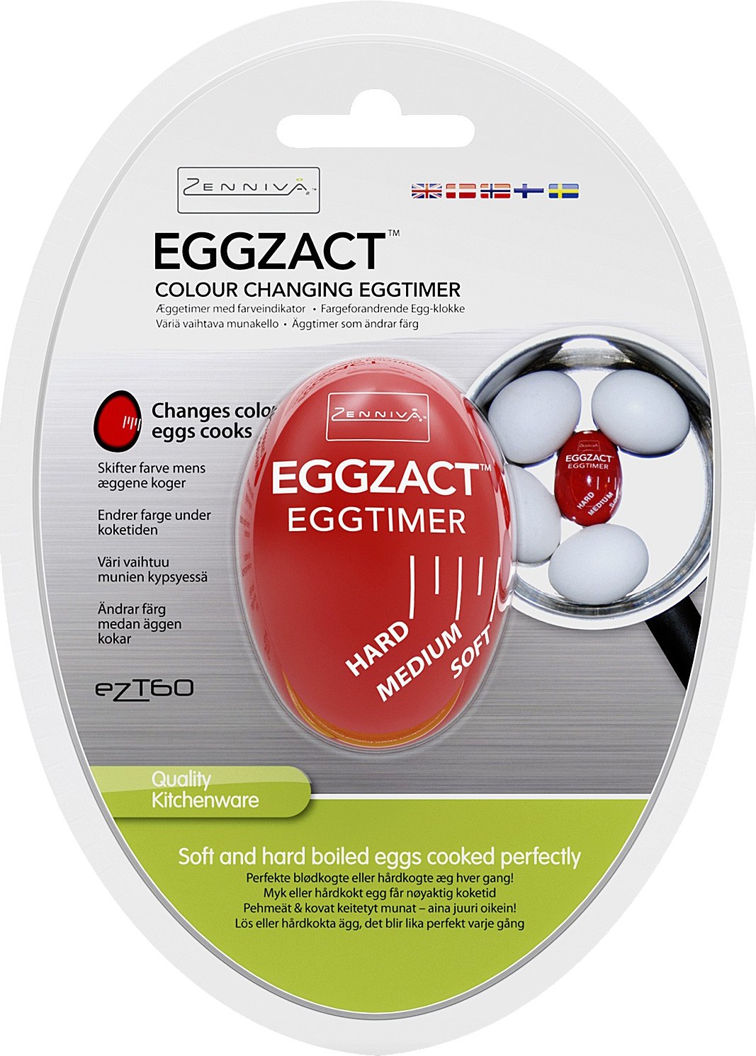 Zenniva2 Eggzact -v&auml;ria vaihtava munakello