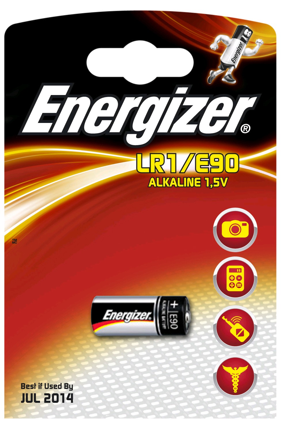 Energizer batteri LR1-E90 1 stk.