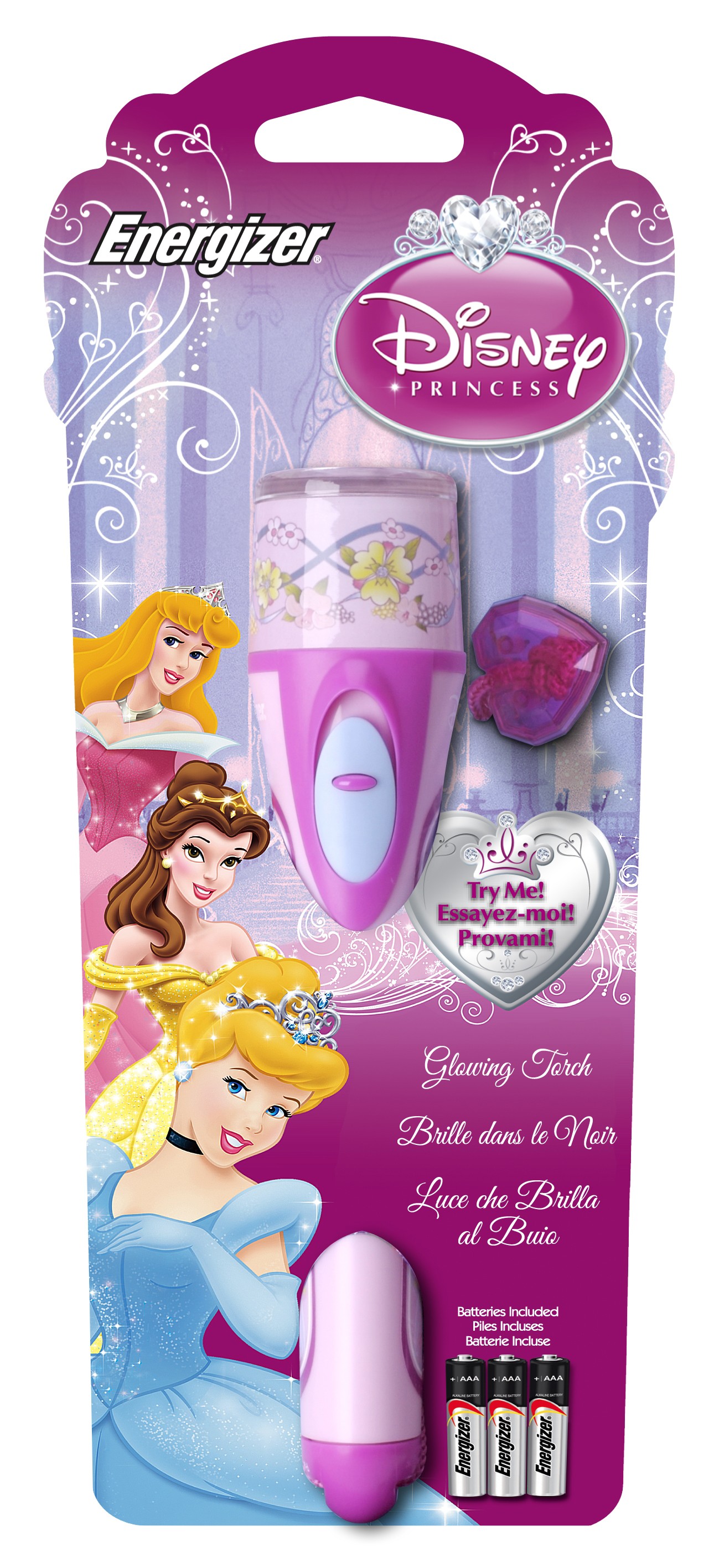 Energizer LED-lommelykt Disney Prinsesser