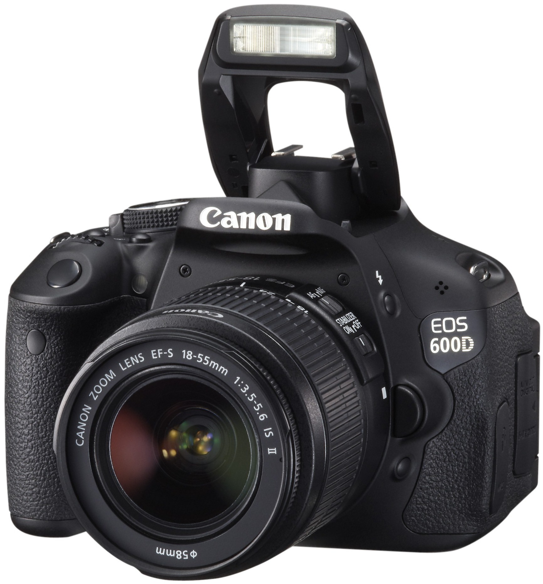 Canon EOS 600D 18-55mm IS II järjestelmäkamera