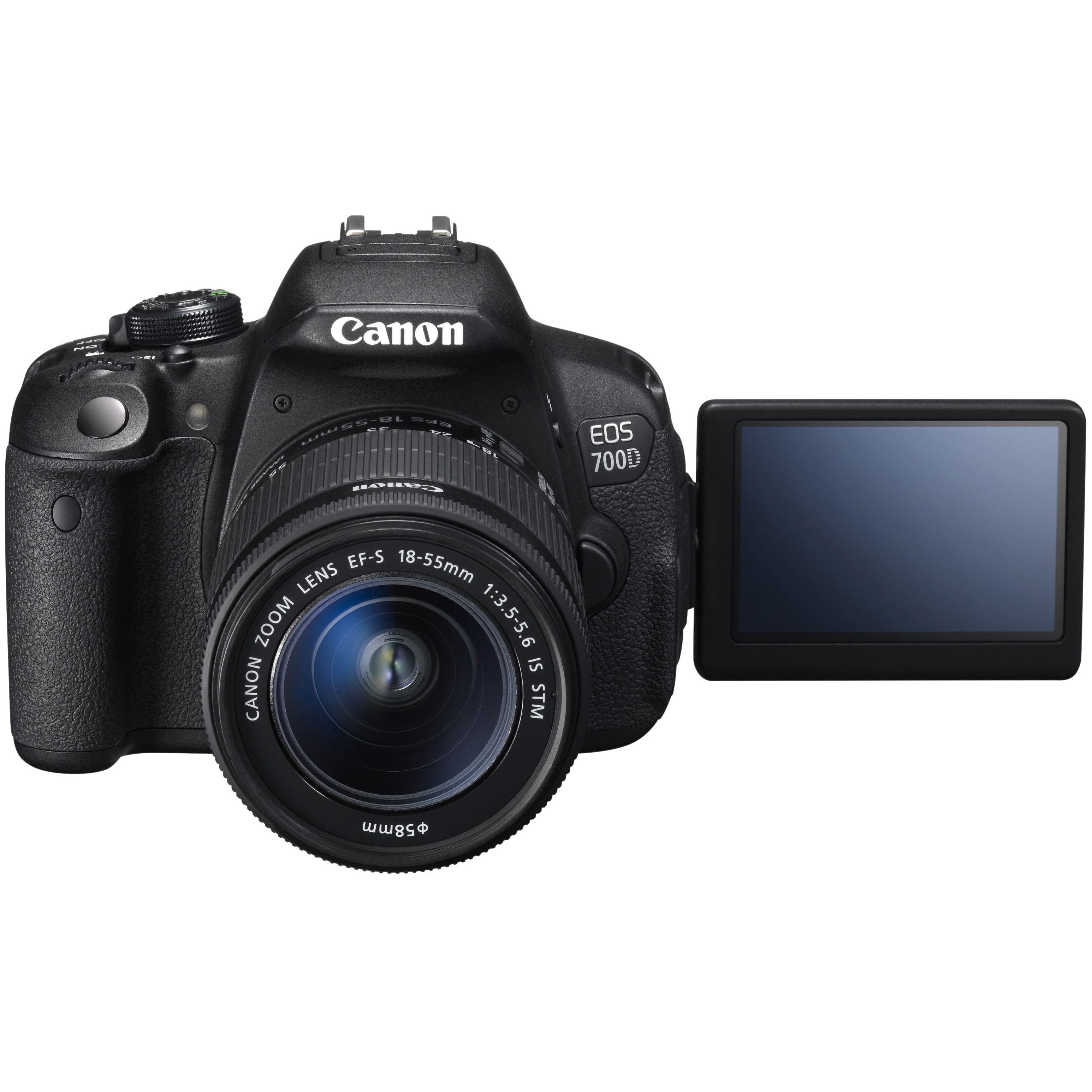 Canon EOS 700D m/18-55mm IS STM-objektiv