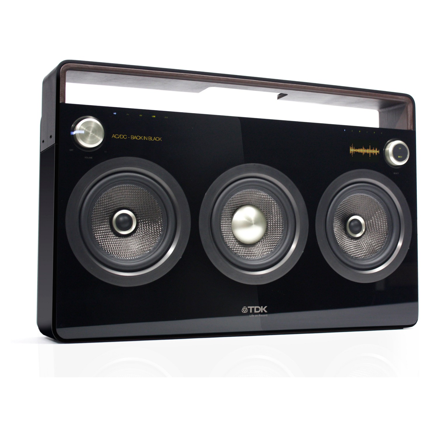 TDK ETP68103BLK 3 Speaker Boombox