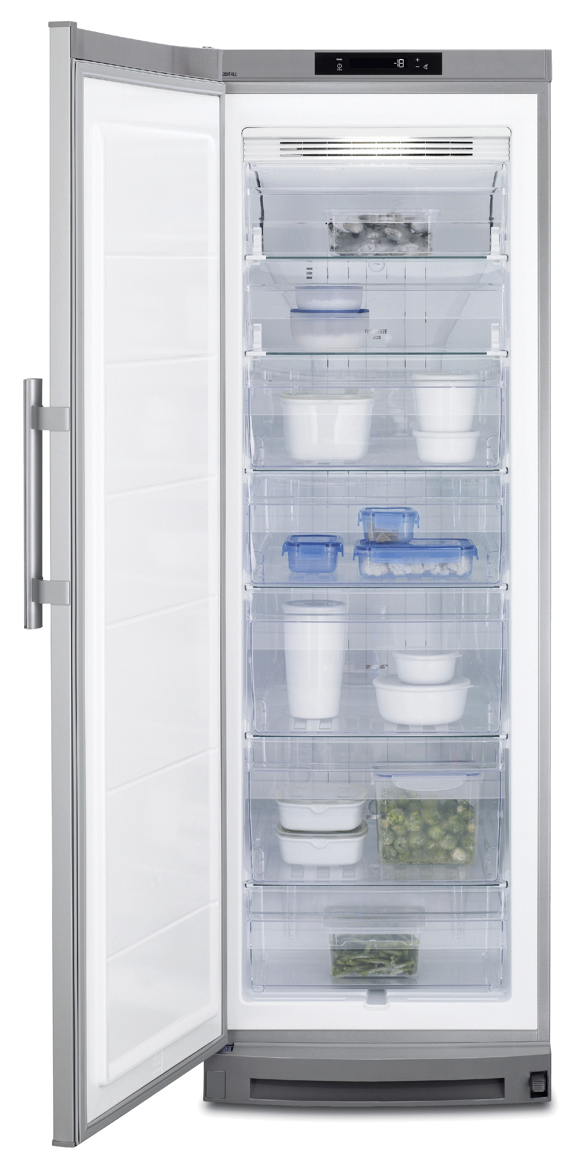 Electrolux fryseskap EUF2946AOX (180 cm)