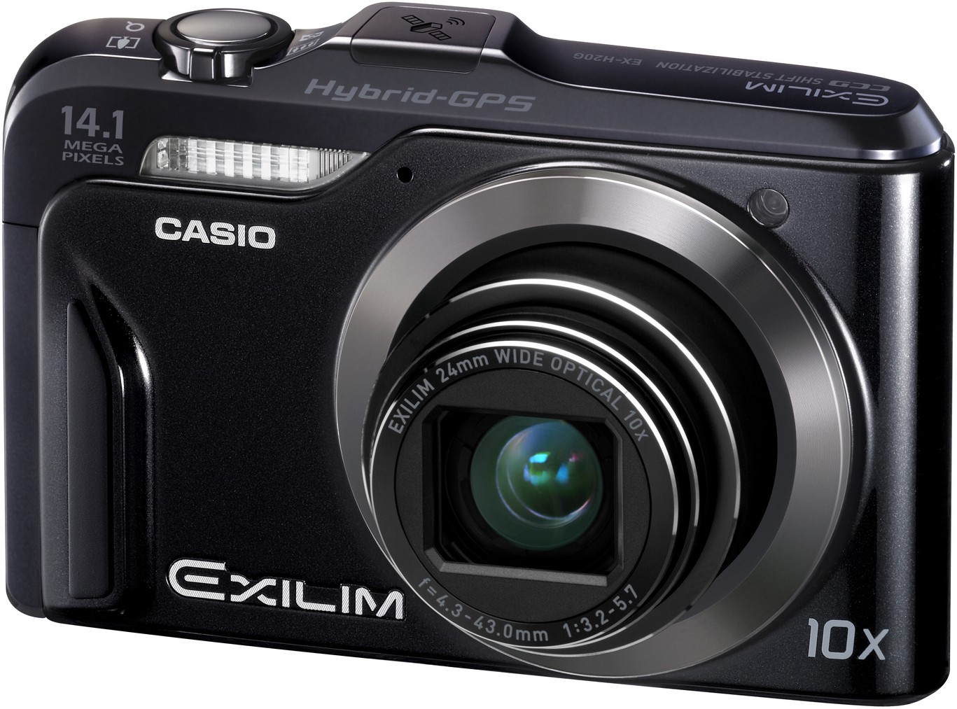 Casio EXILIM EX-H20G Kompaktkamera (svart)