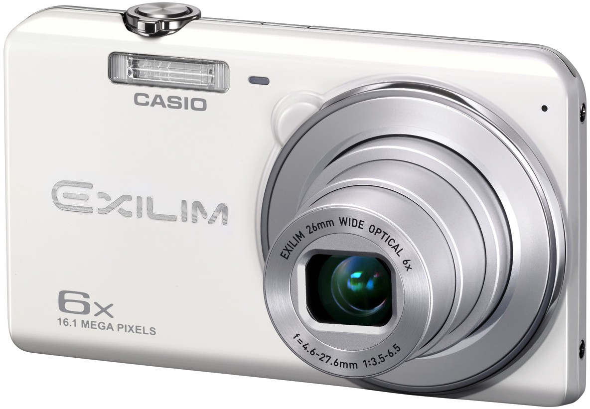 Casio Exilim EX-Z690 kompaktkamera (hvit)